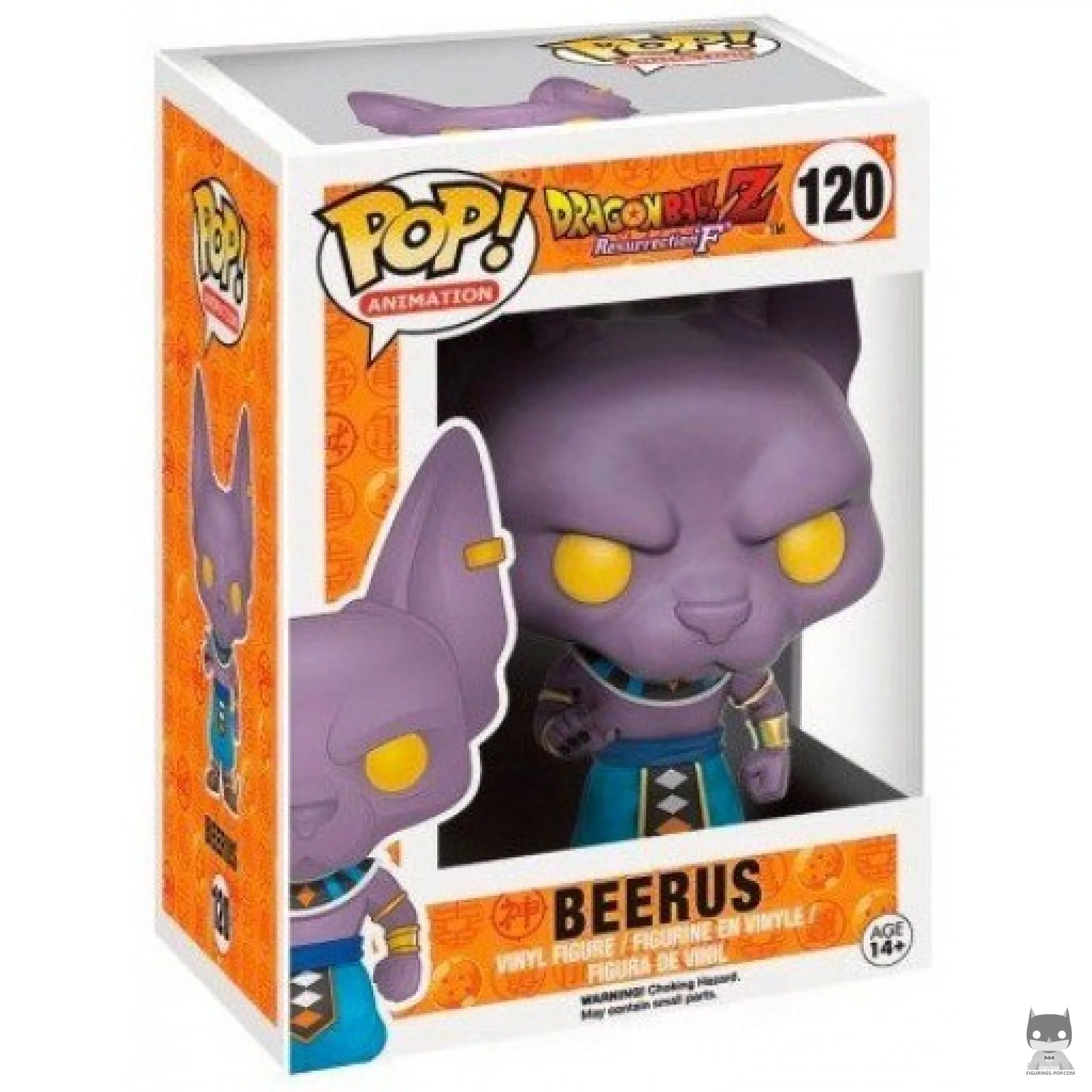 Figurine Funko POP Beerus avec boîte