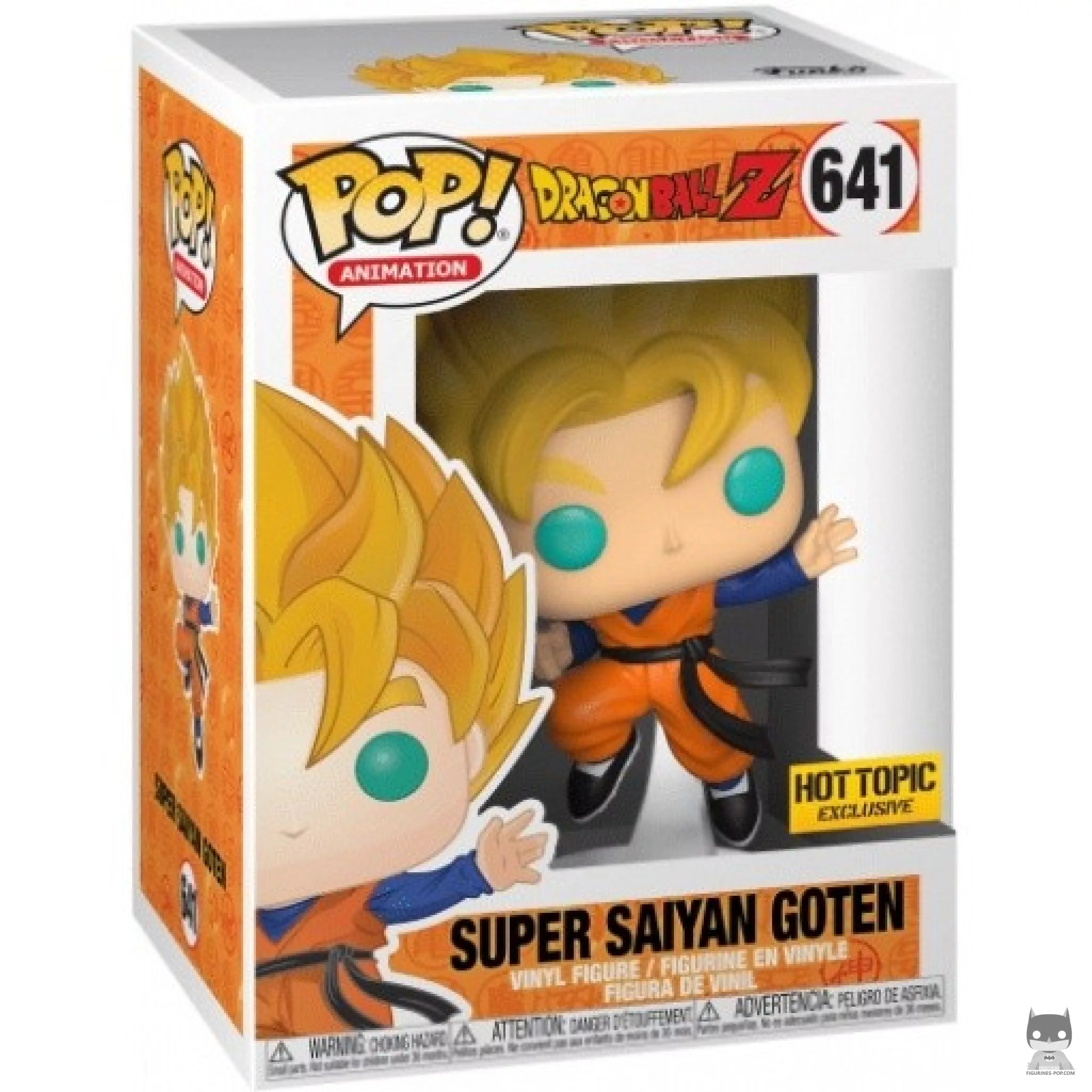 Figurine Funko POP Super Saiyan Goten avec boîte