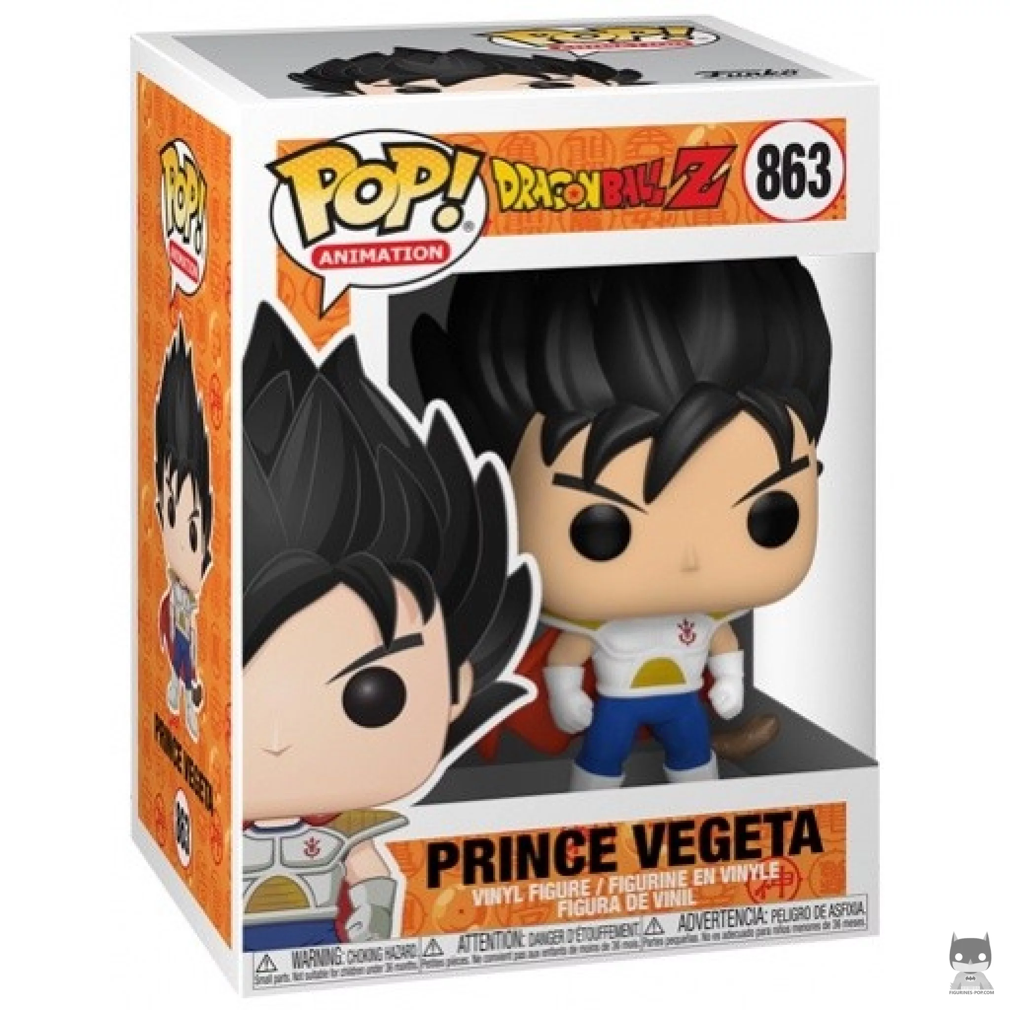 Figurine Funko POP Prince Vegeta avec boîte