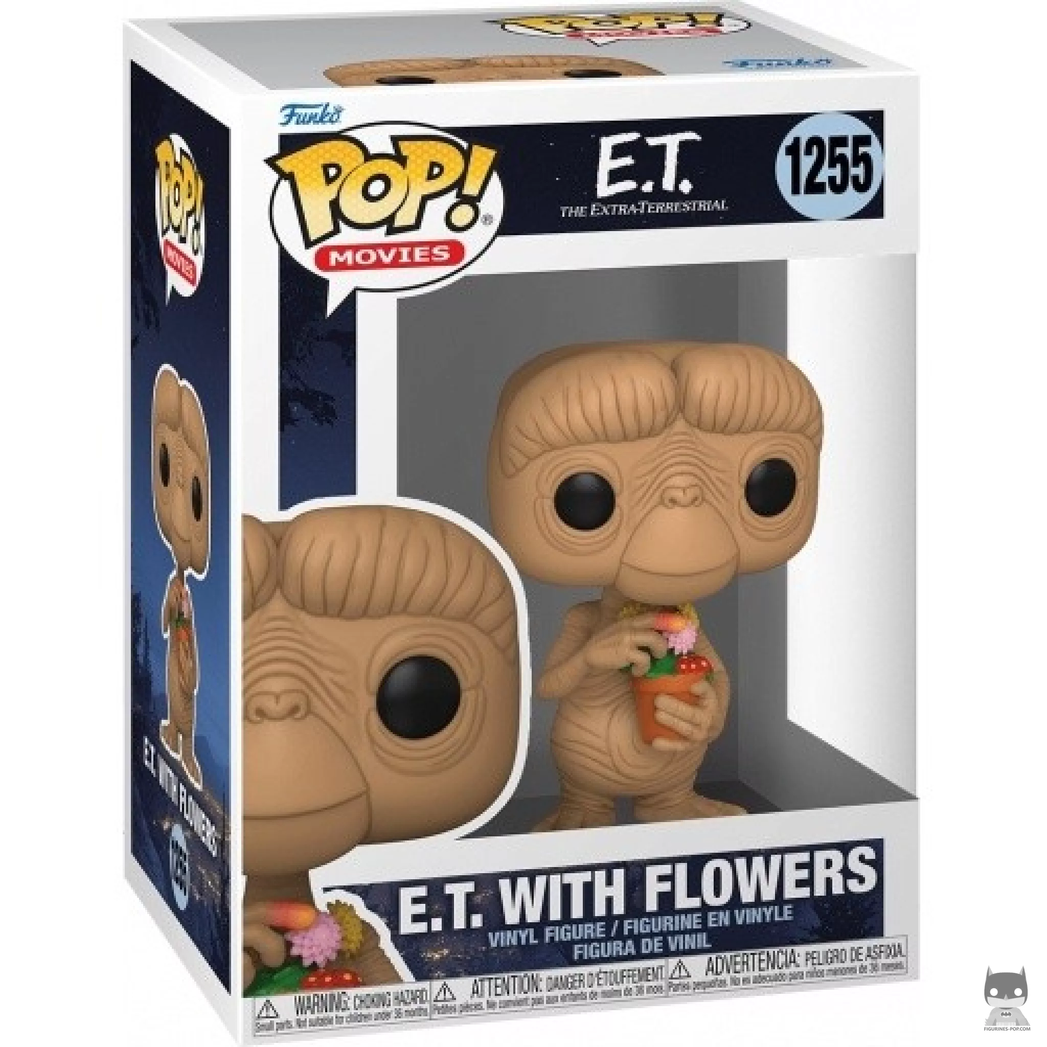 Figurine Funko POP E.T. avec Fleurs avec boîte