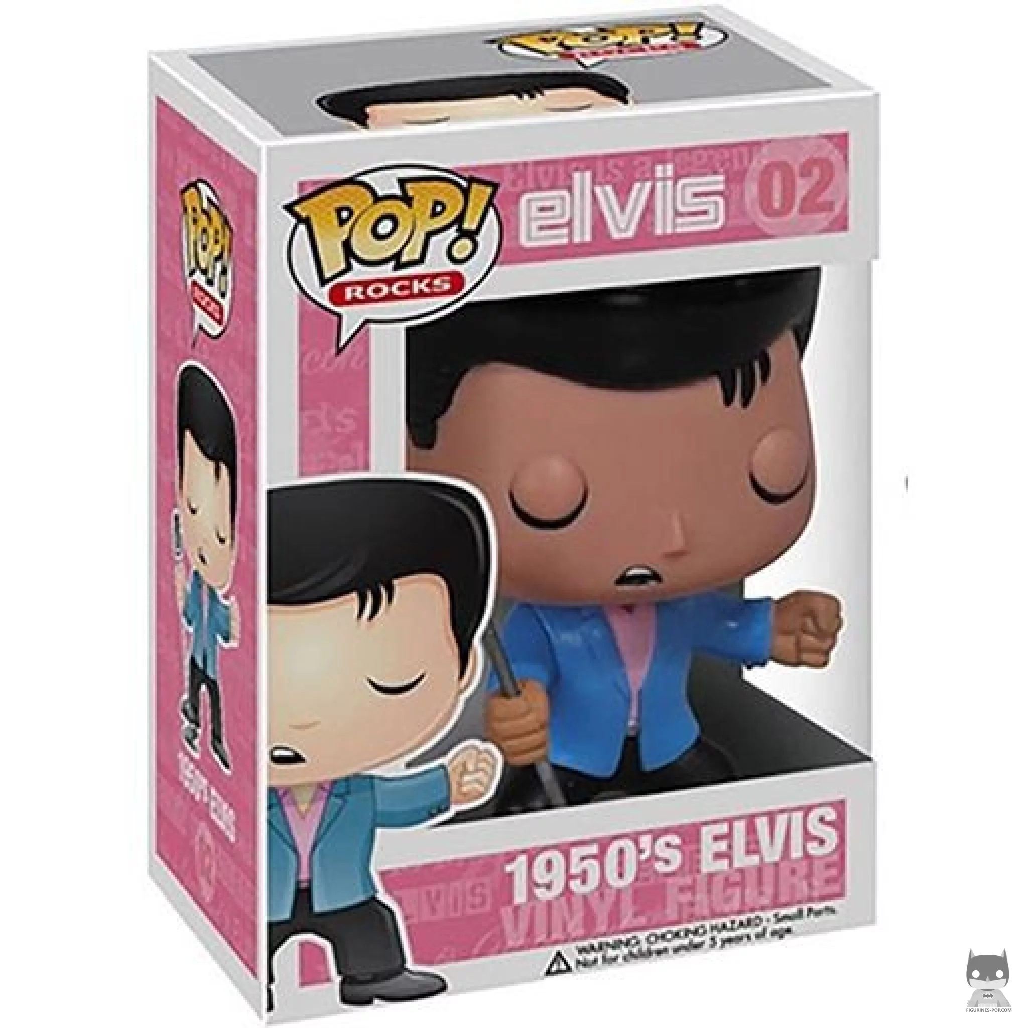 Figurine Funko POP Elvis Presley 1950's avec boîte