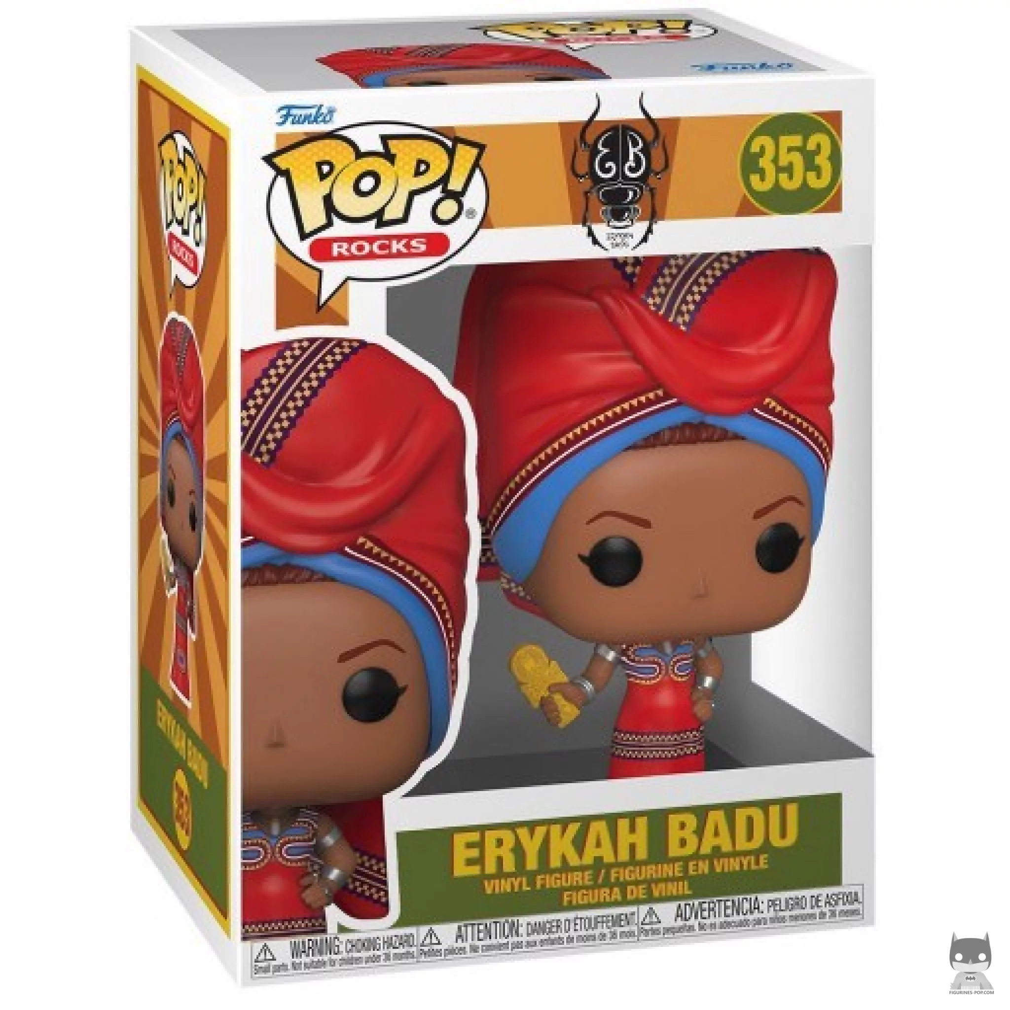 Figurine Funko POP Erykah Badu (Tyrone) avec boîte