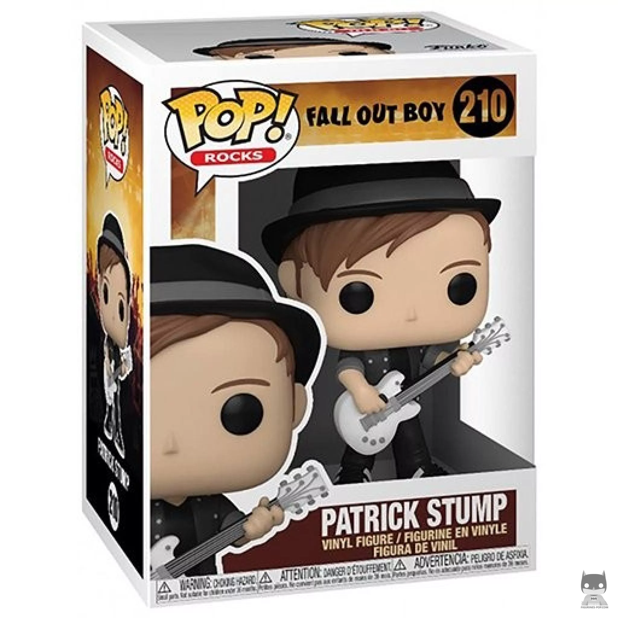 Figurine Funko POP Patrick Stump avec boîte