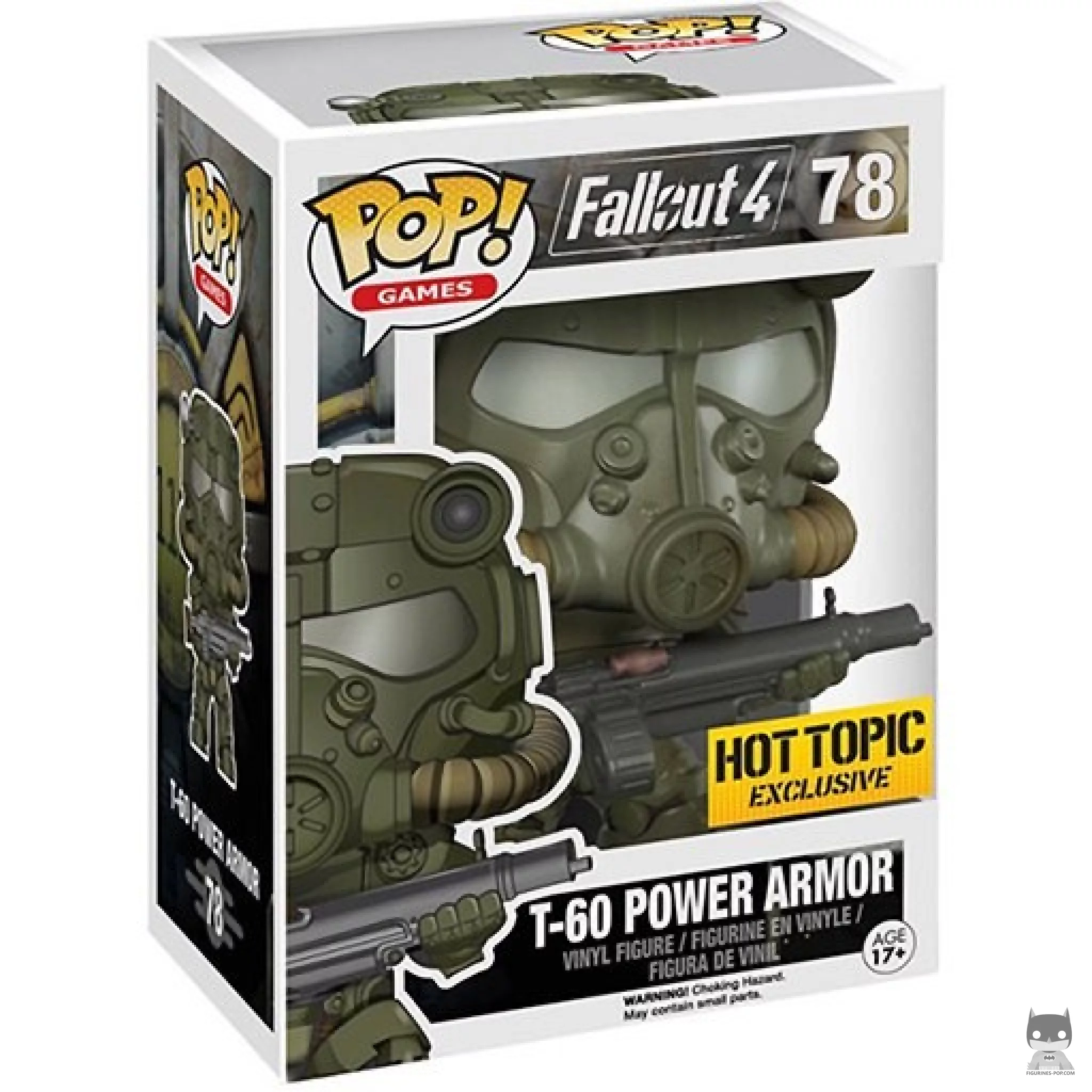 Figurine Funko POP T-60 Power Armor (Vert) avec boîte