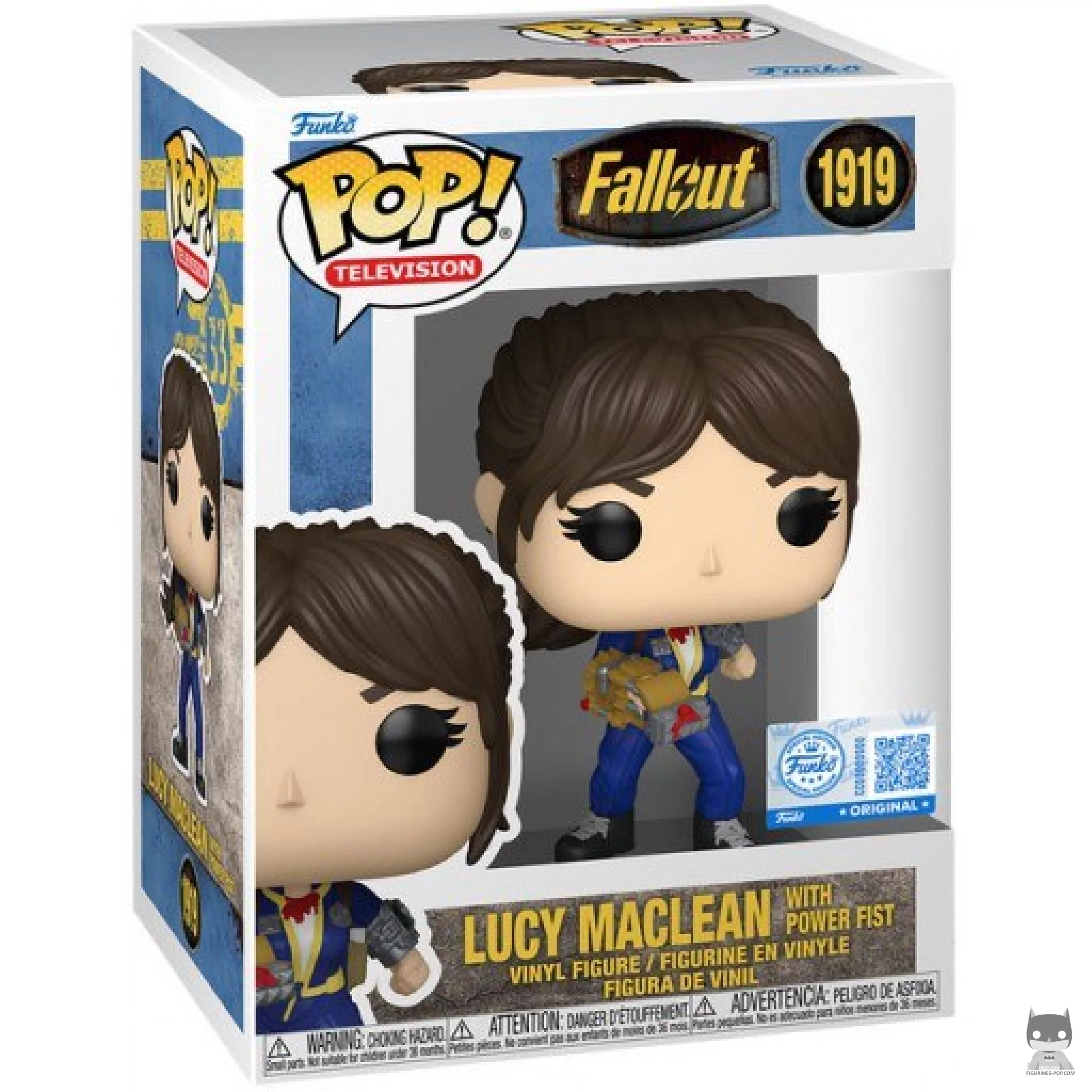 Figurine Funko POP Lucy MacLean avec Power Fist avec boîte