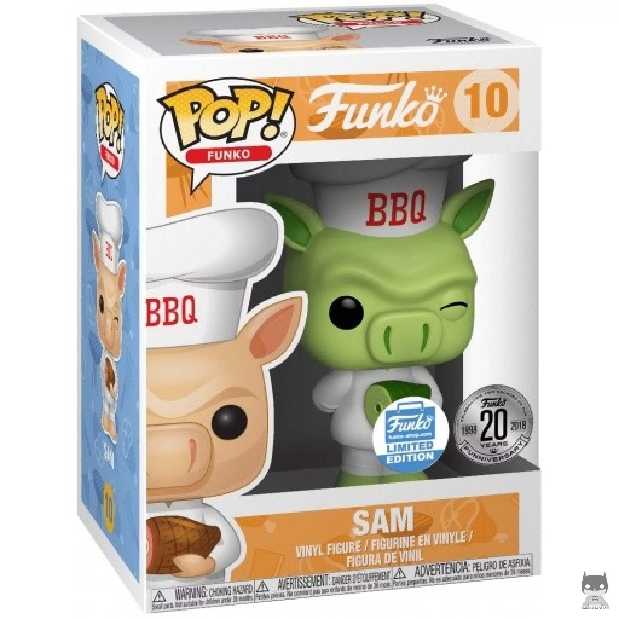 Figurine Funko POP Sam (Vert) avec boîte