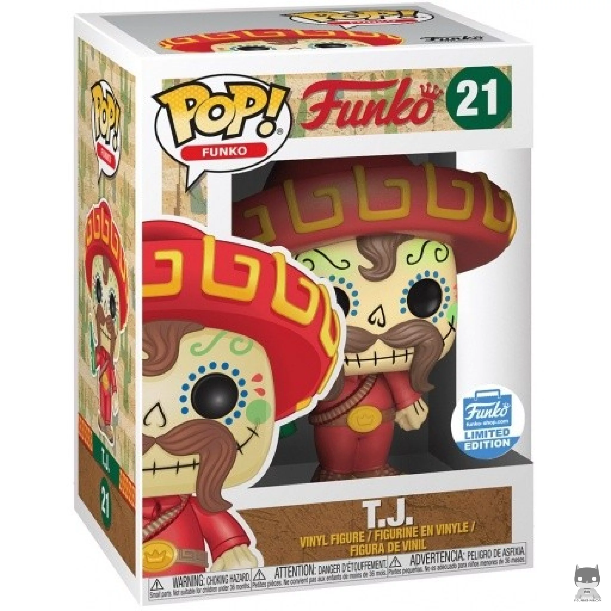 Figurine Funko POP TJ avec boîte