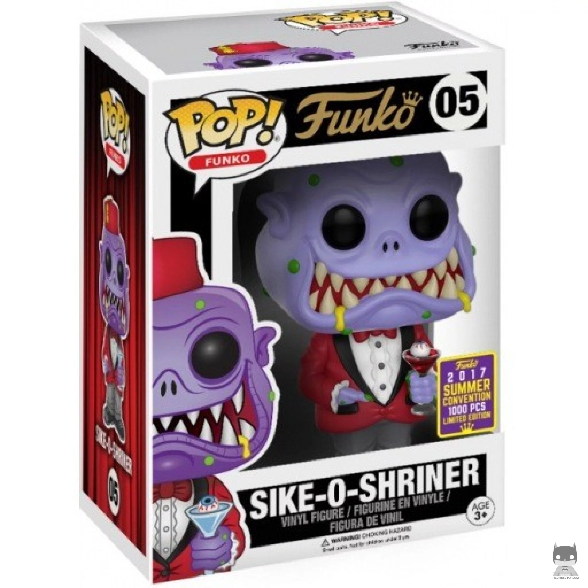 Figurine Funko POP Sike-O-Shriner avec boîte