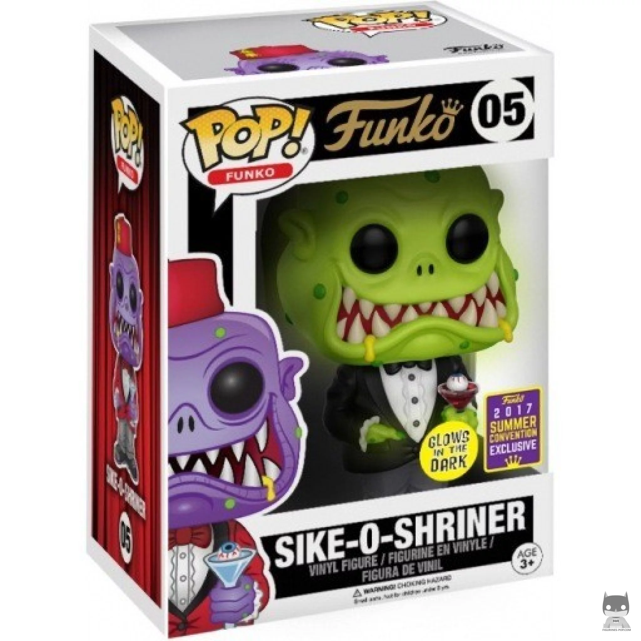 Figurine Funko POP Sike-O-Shriner (Vert) avec boîte