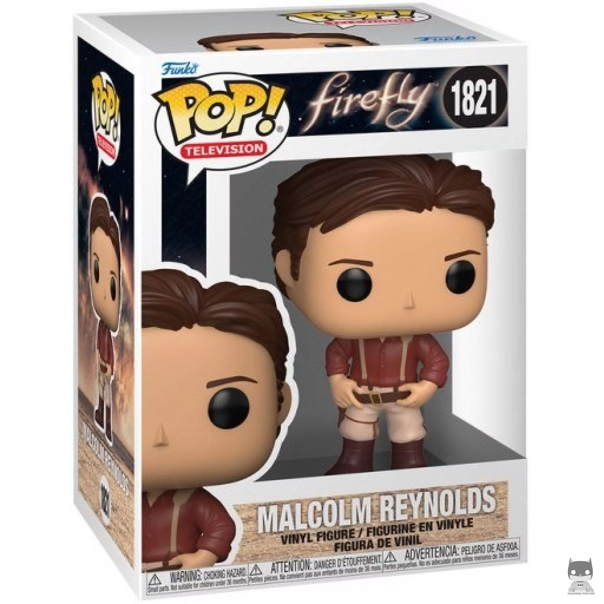 Figurine Funko POP Malcolm Reynolds avec boîte