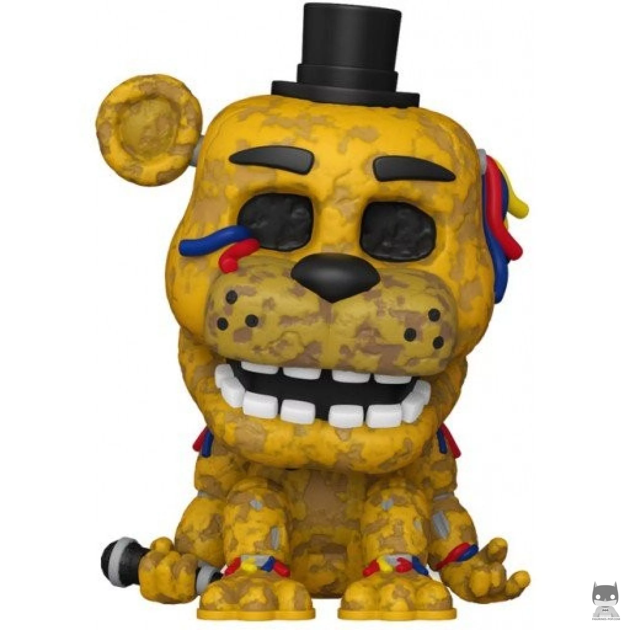 Figurine Funko POP Withered Golden Freddy (10ème Anniversaire) (Five Nights at Freddy's)