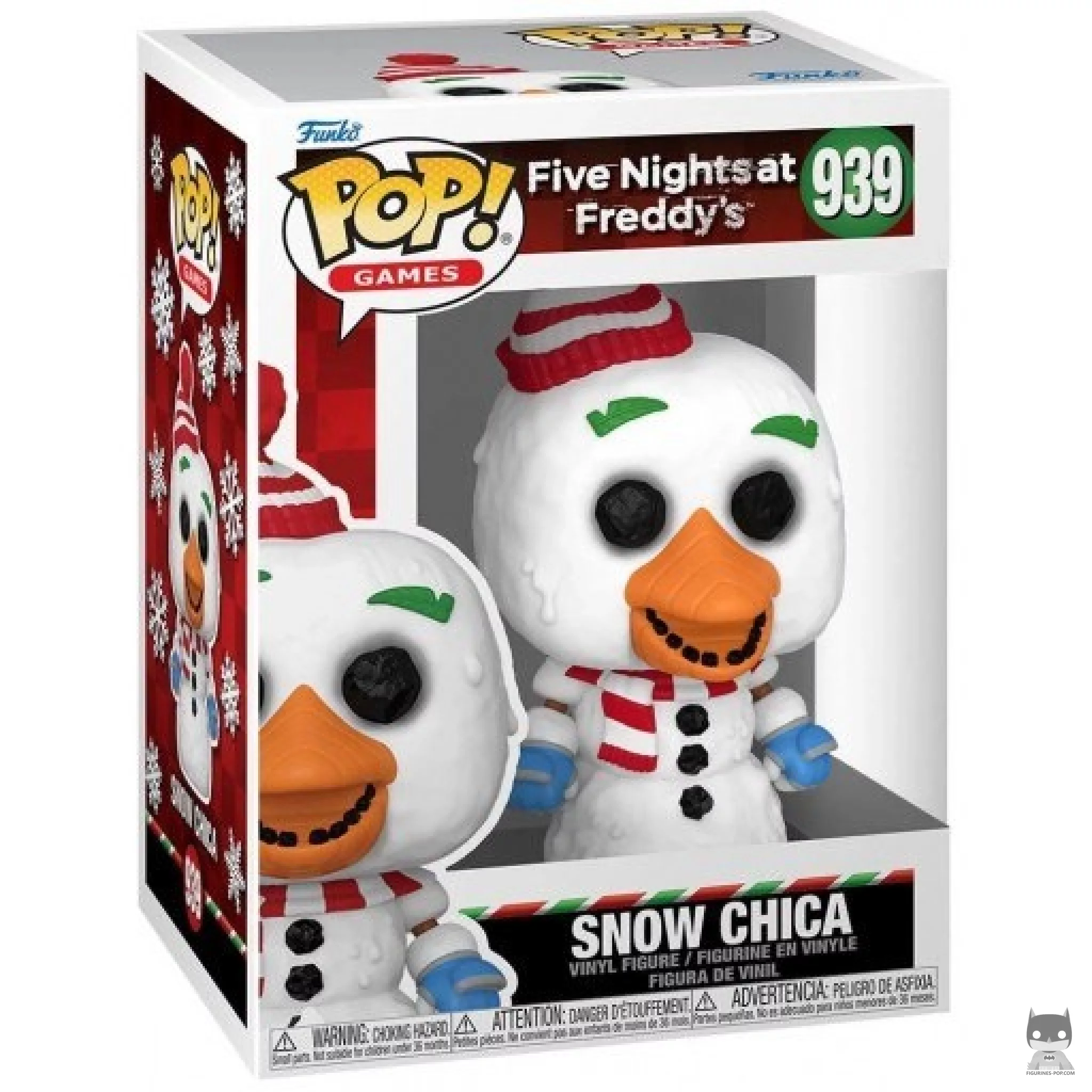 Figurine Funko POP Chica Bonhomme de Neige avec boîte