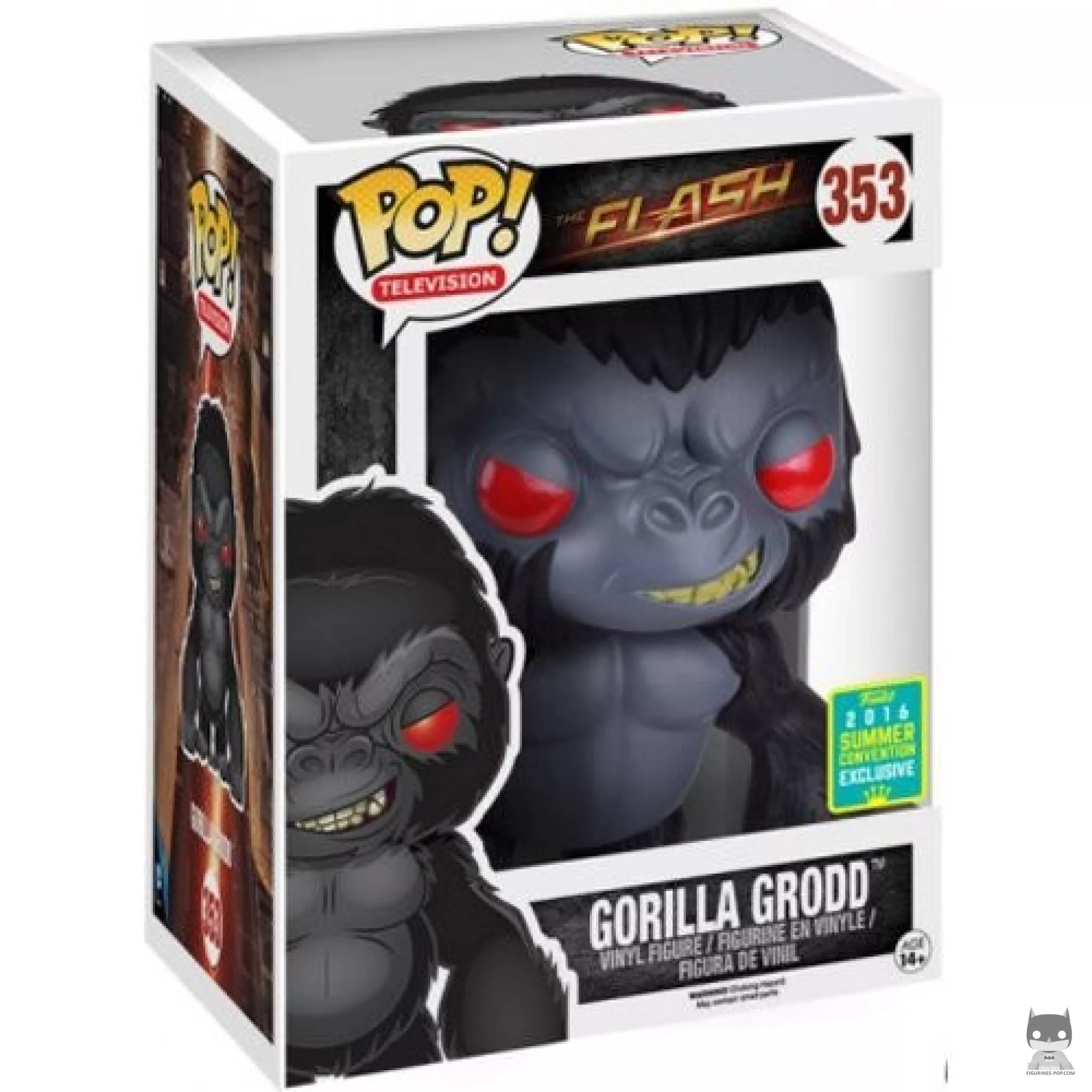 Figurine Funko POP Gorilla Grodd (Supersized) avec boîte