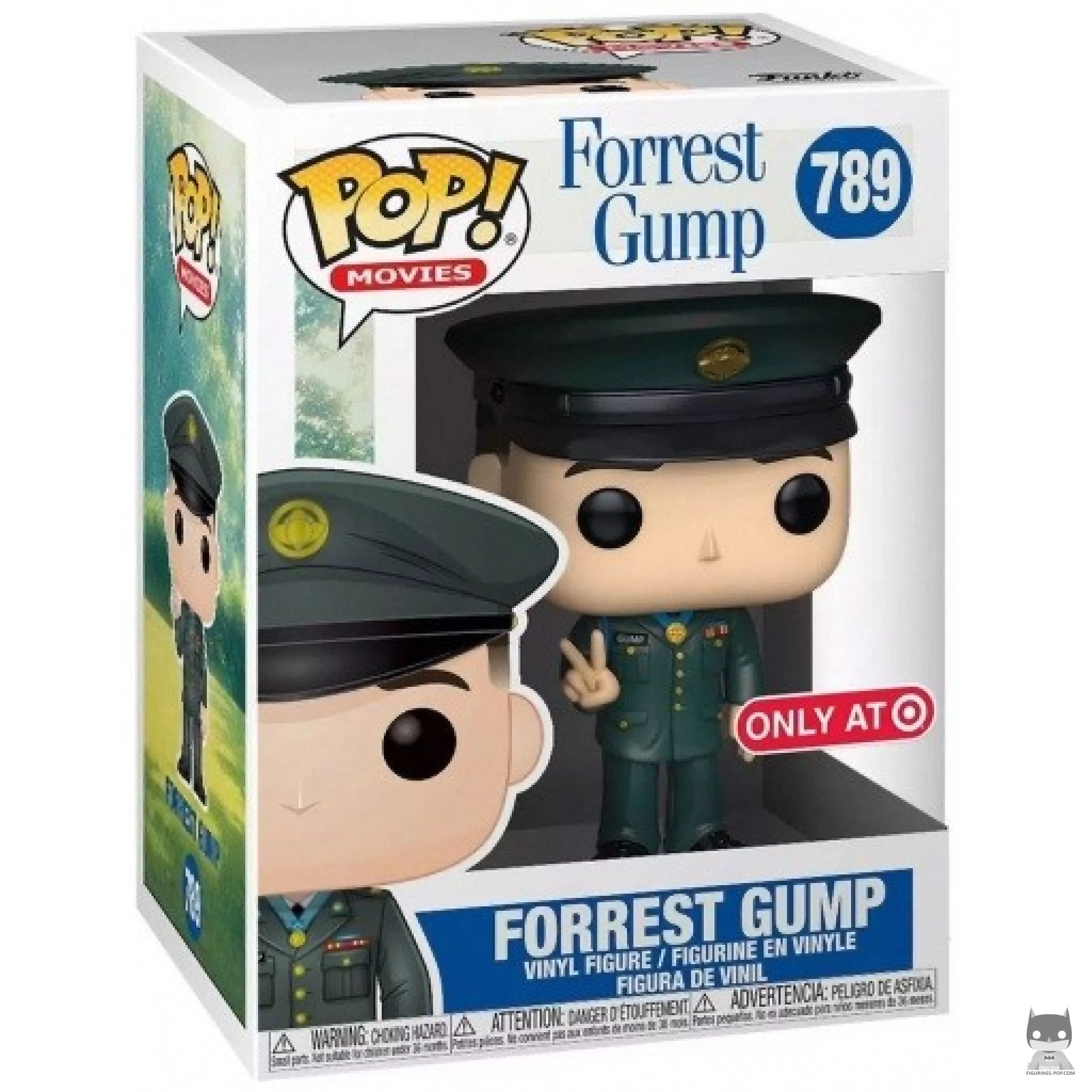 Figurine Funko POP Forrest Gump en Uniforme avec boîte