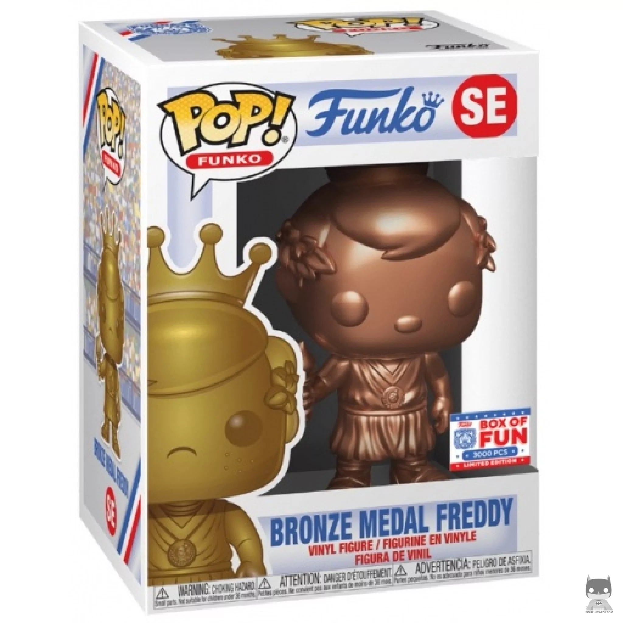 Figurine Funko POP Freddy Médaille de Bronze avec boîte