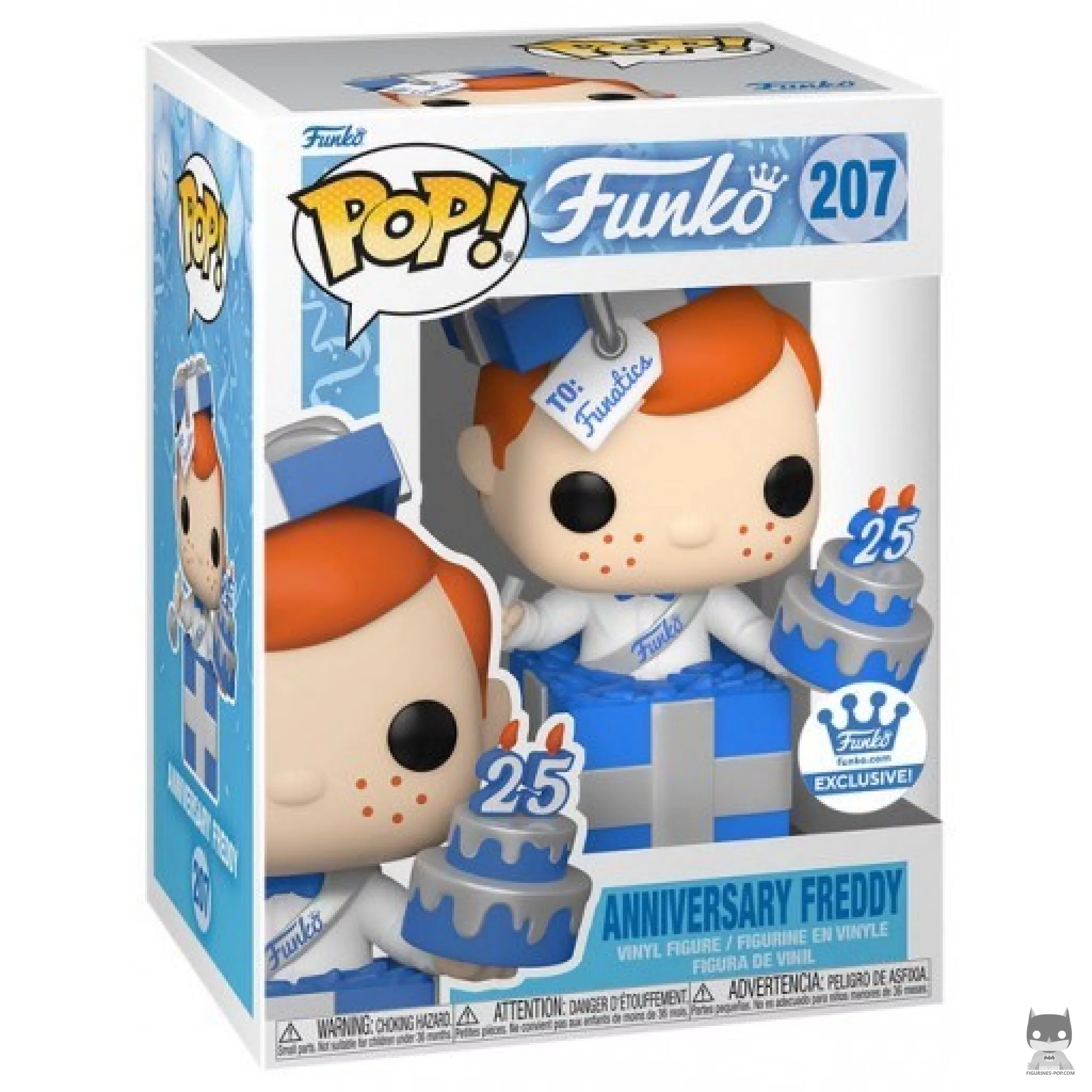 Figurine Funko POP Freddy Funko (25ème Anniversaire) avec boîte