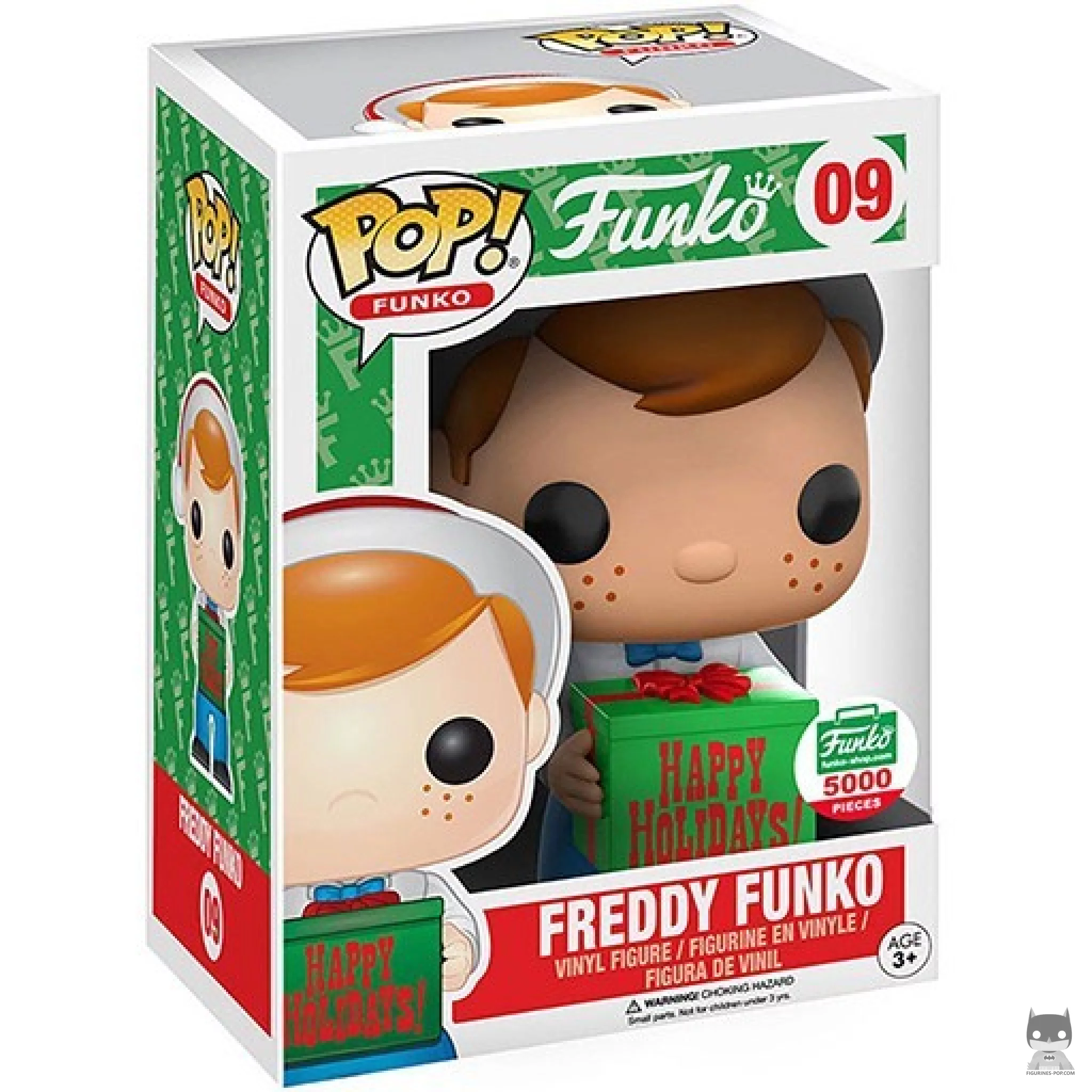 Figurine Funko POP Freddy Funko en Père Noël avec boîte