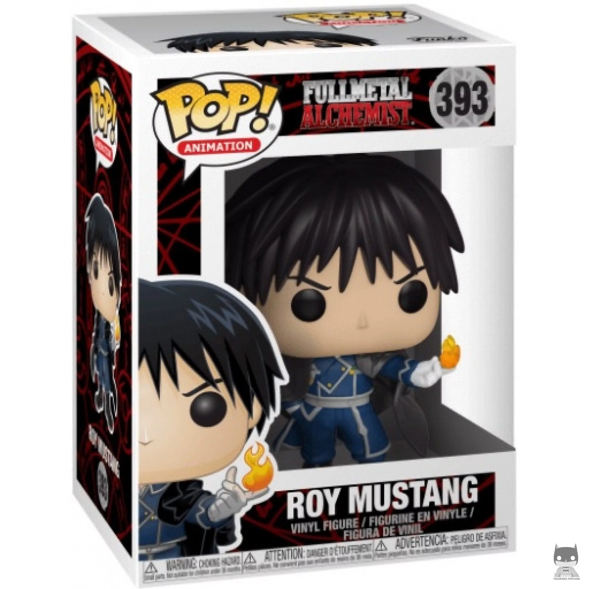 Figurine Funko POP Roy Mustang avec boîte