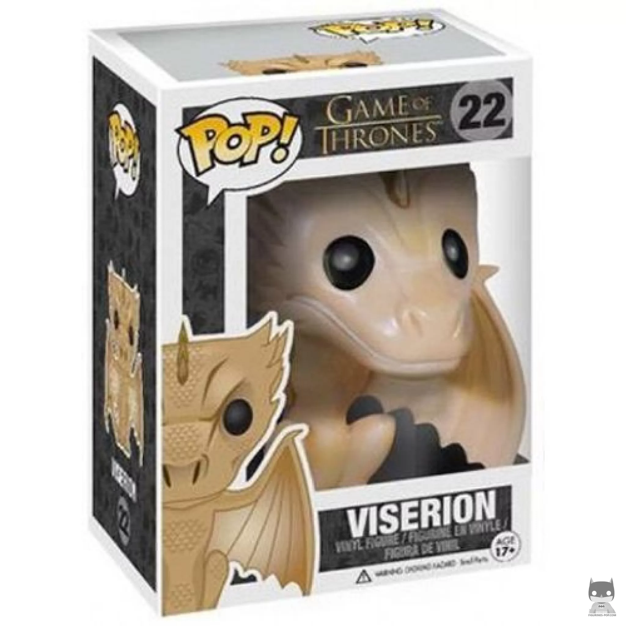 Figurine Funko POP Viserion avec boîte