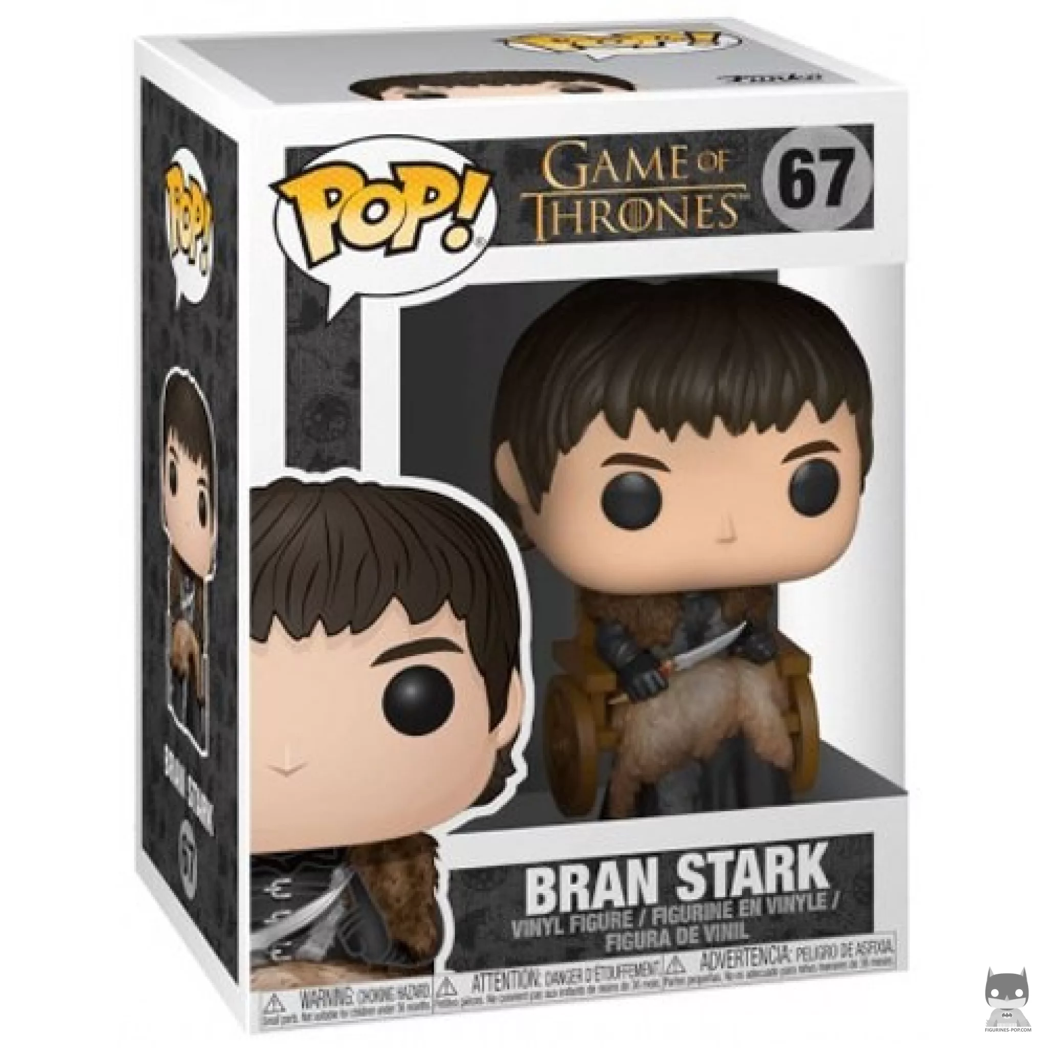 Figurine Funko POP Bran Stark (en fauteuil roulant) avec boîte