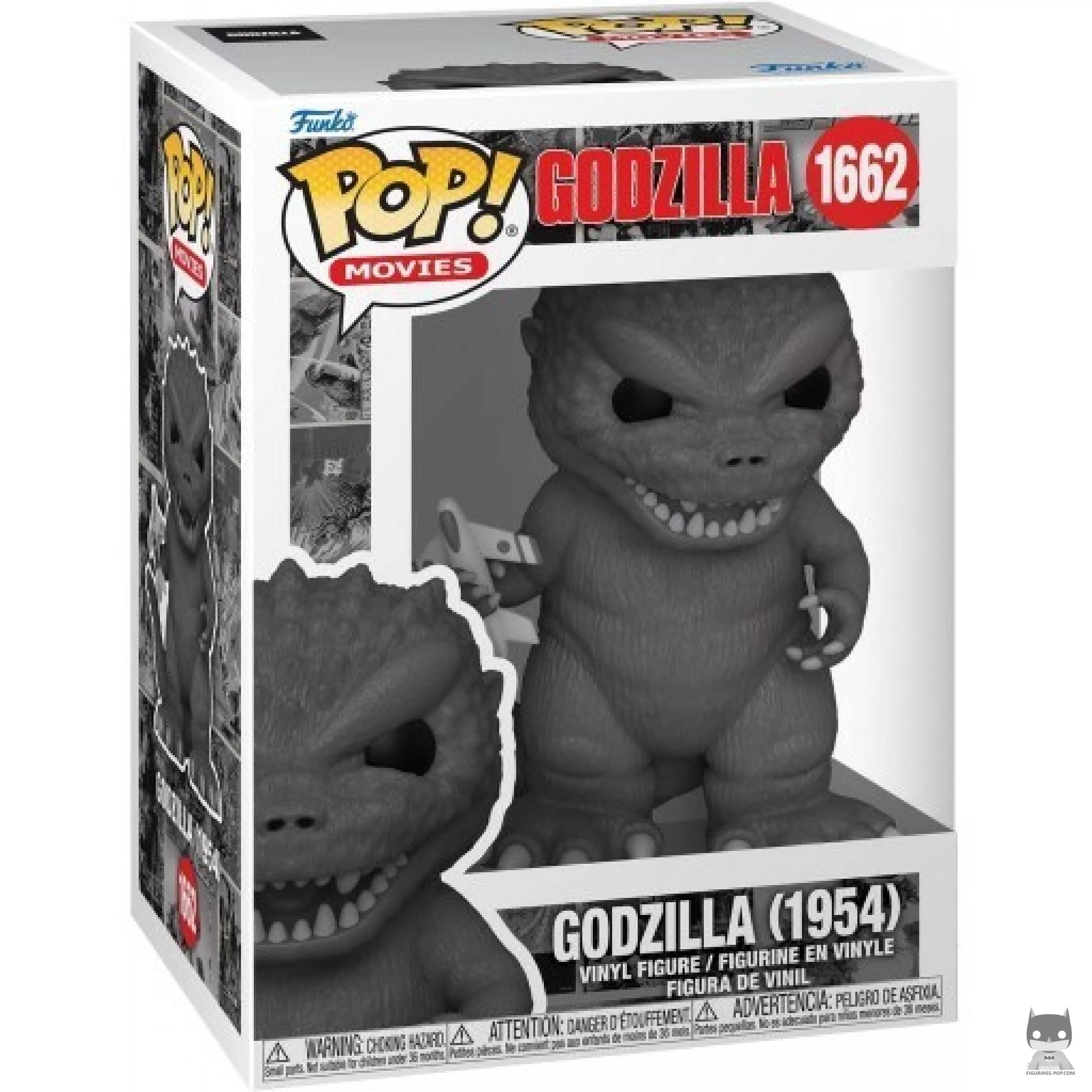 Figurine Funko POP Godzilla (1954) avec boîte