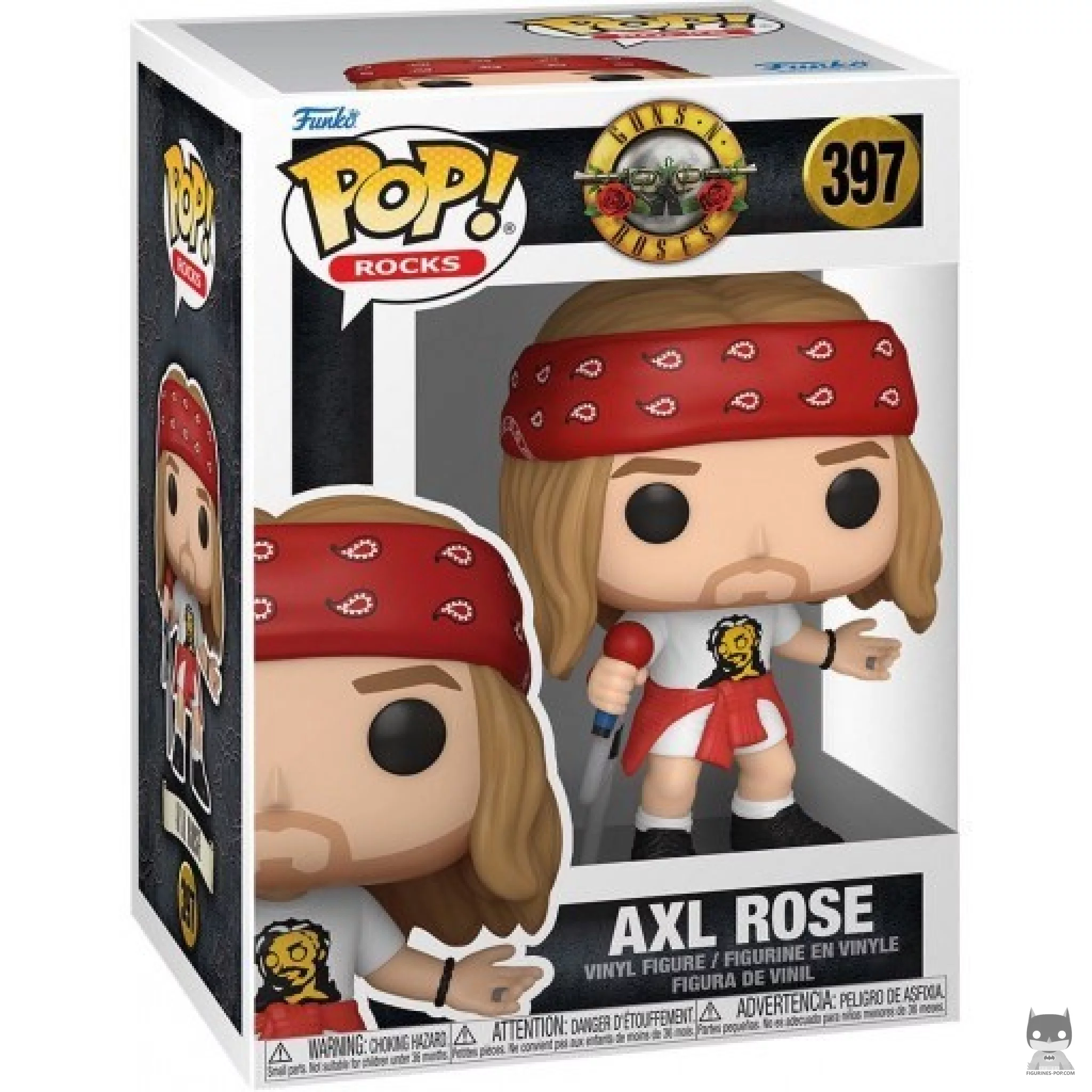 Figurine Funko POP Axl Rose avec boîte