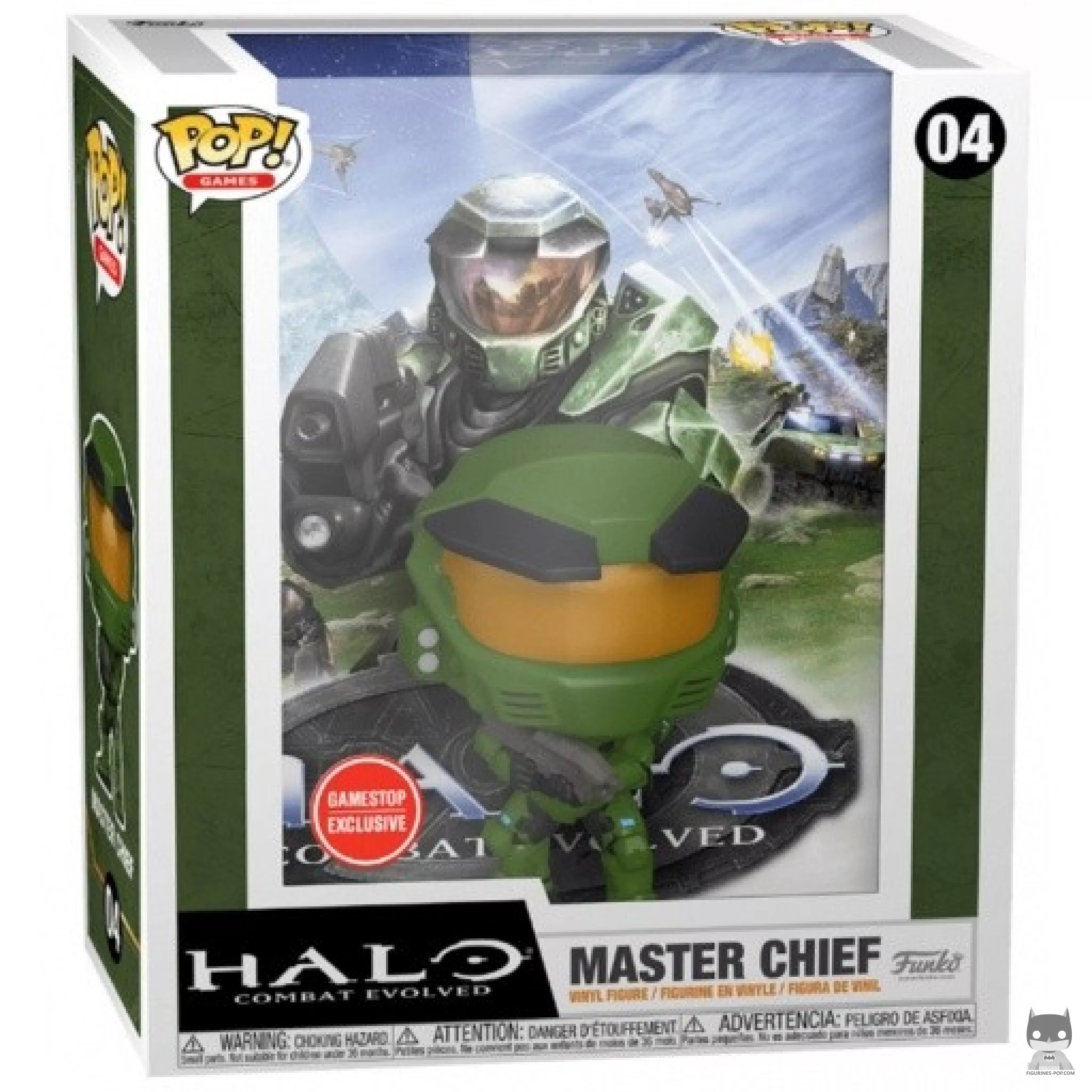 Figurine Funko POP Master Chief avec boîte