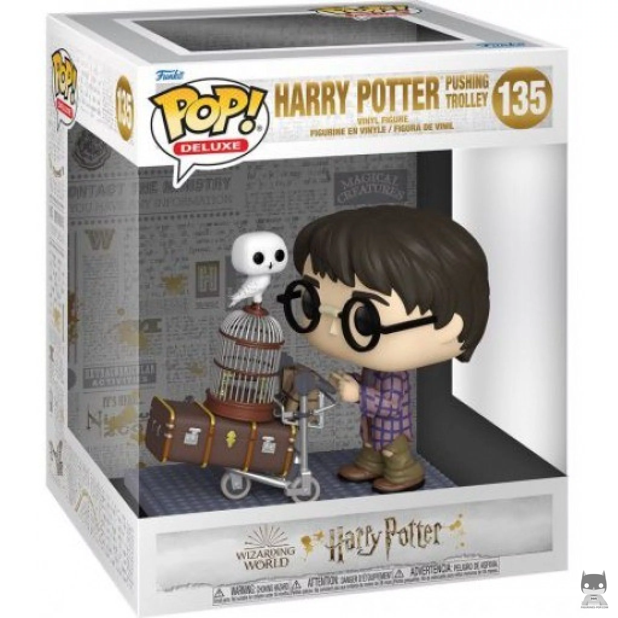 Figurine Funko POP Harry Potter poussant le Chariot avec boîte