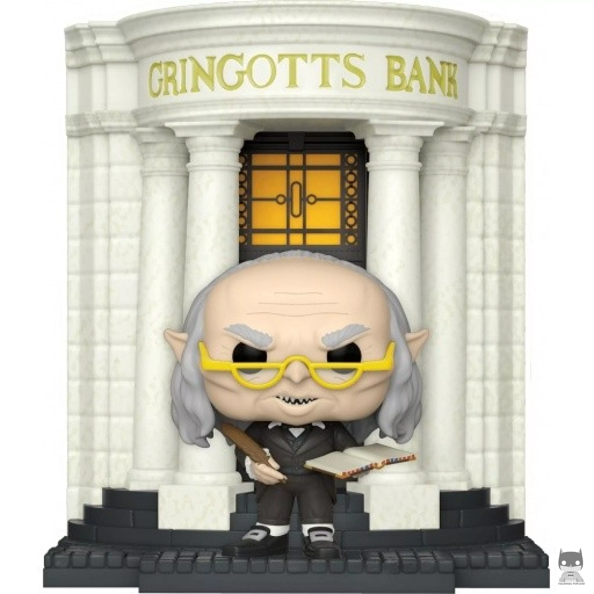Figurine Funko POP Gripsec devant Banque Gringotts (Chemin de Traverse) (Harry Potter)