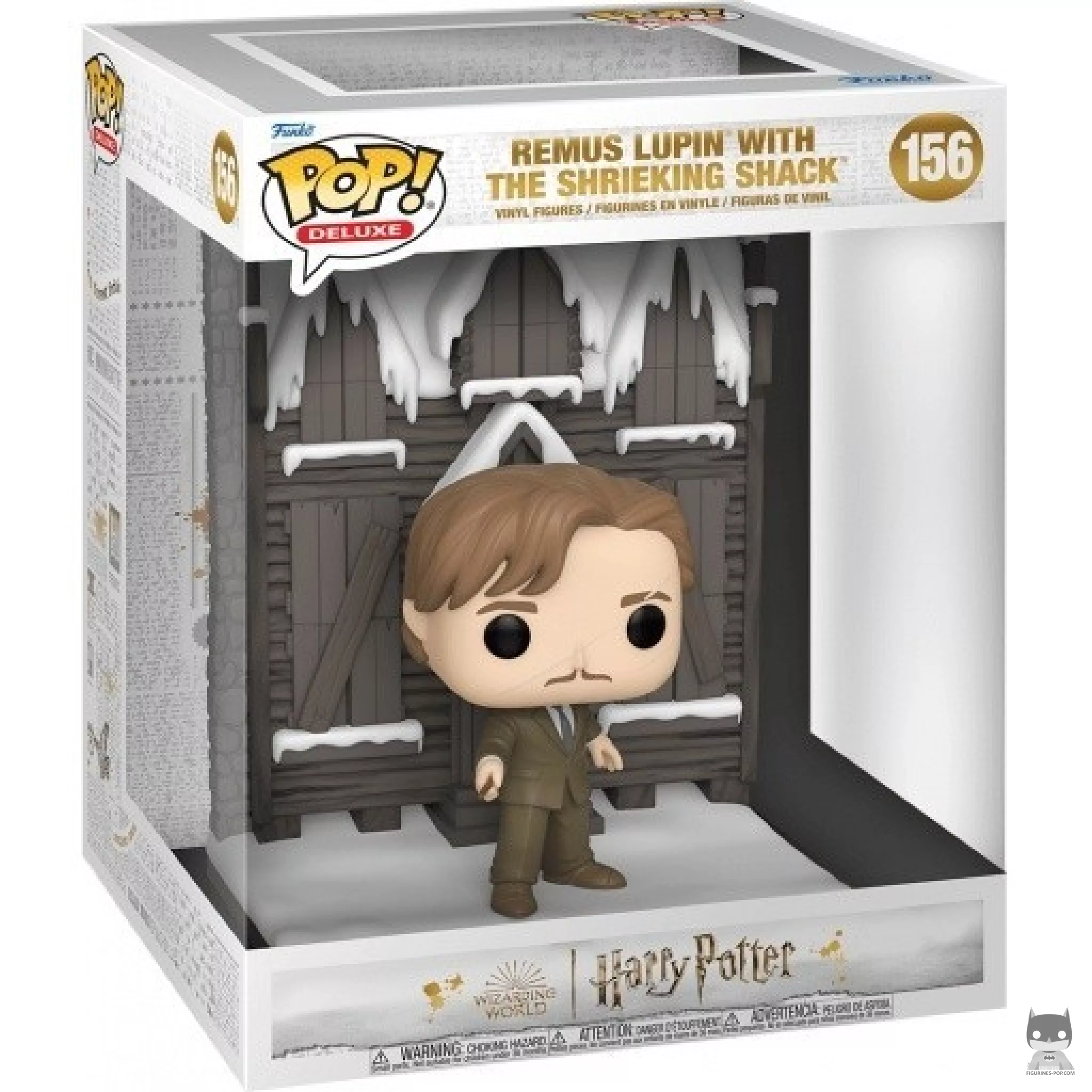 Figurine Funko POP Remus Lupin devant la Cabane Hurlante (Pré-au-Lard) avec boîte