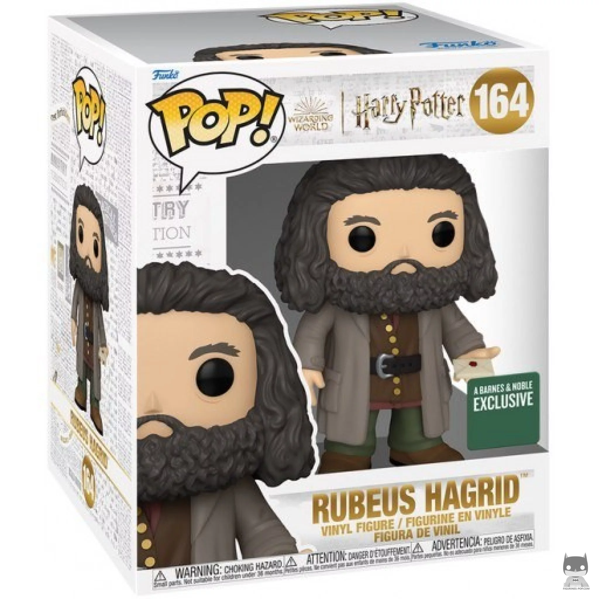 Figurine Funko POP Rubeus Hagrid avec Lettre (Supersized) avec boîte