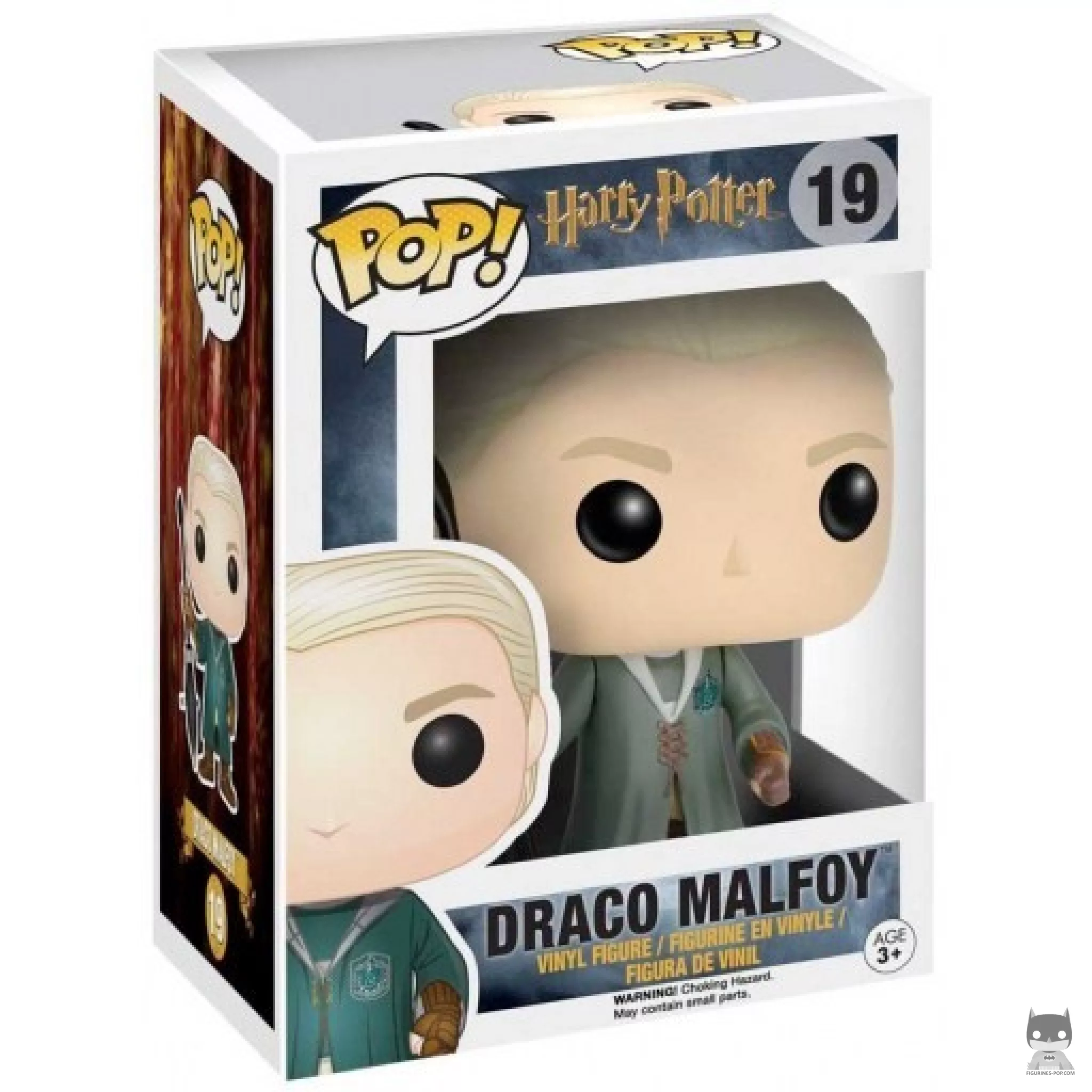 Figurine Funko POP Draco Malfoy en tenue de Quidditch avec boîte