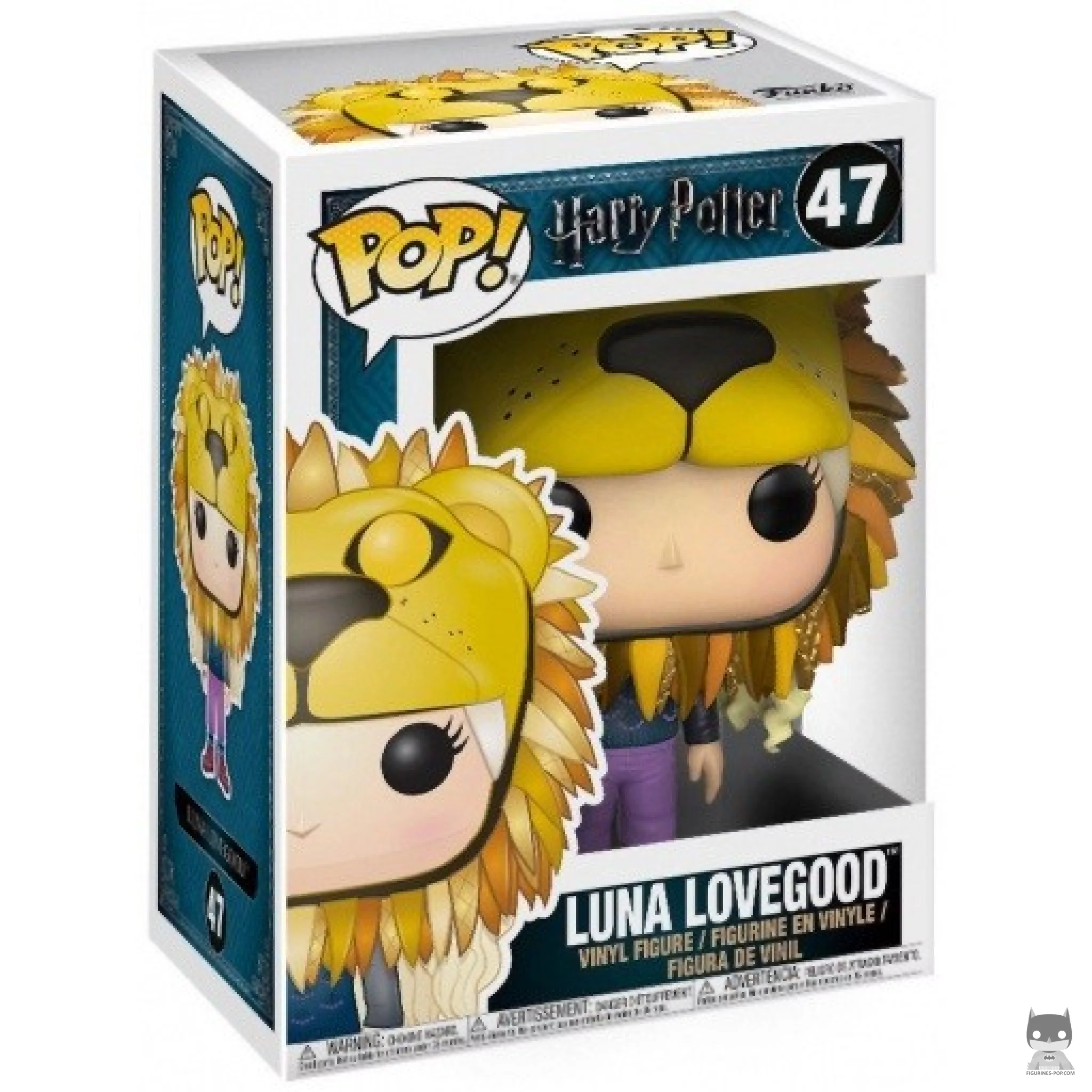 Figurine Funko POP Luna Lovegood avec Tête de Lion avec boîte