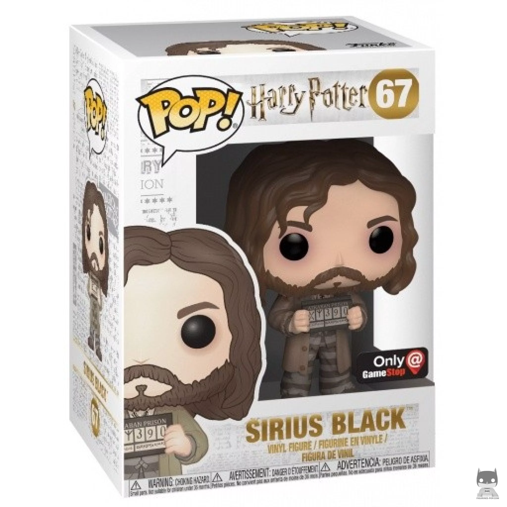 Figurine Funko POP Sirius Black avec boîte