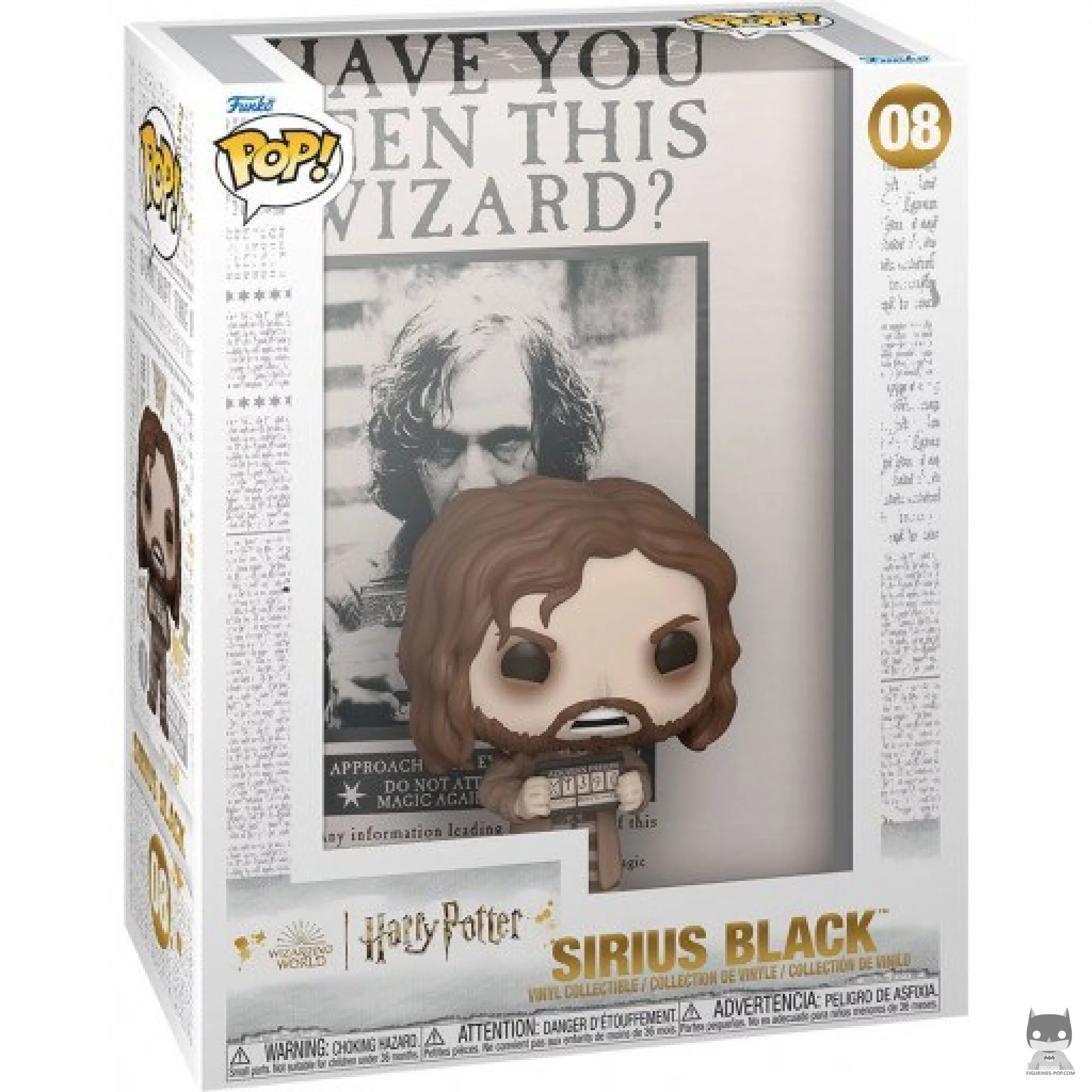 Figurine Funko POP Poster de Sirius Black avec boîte