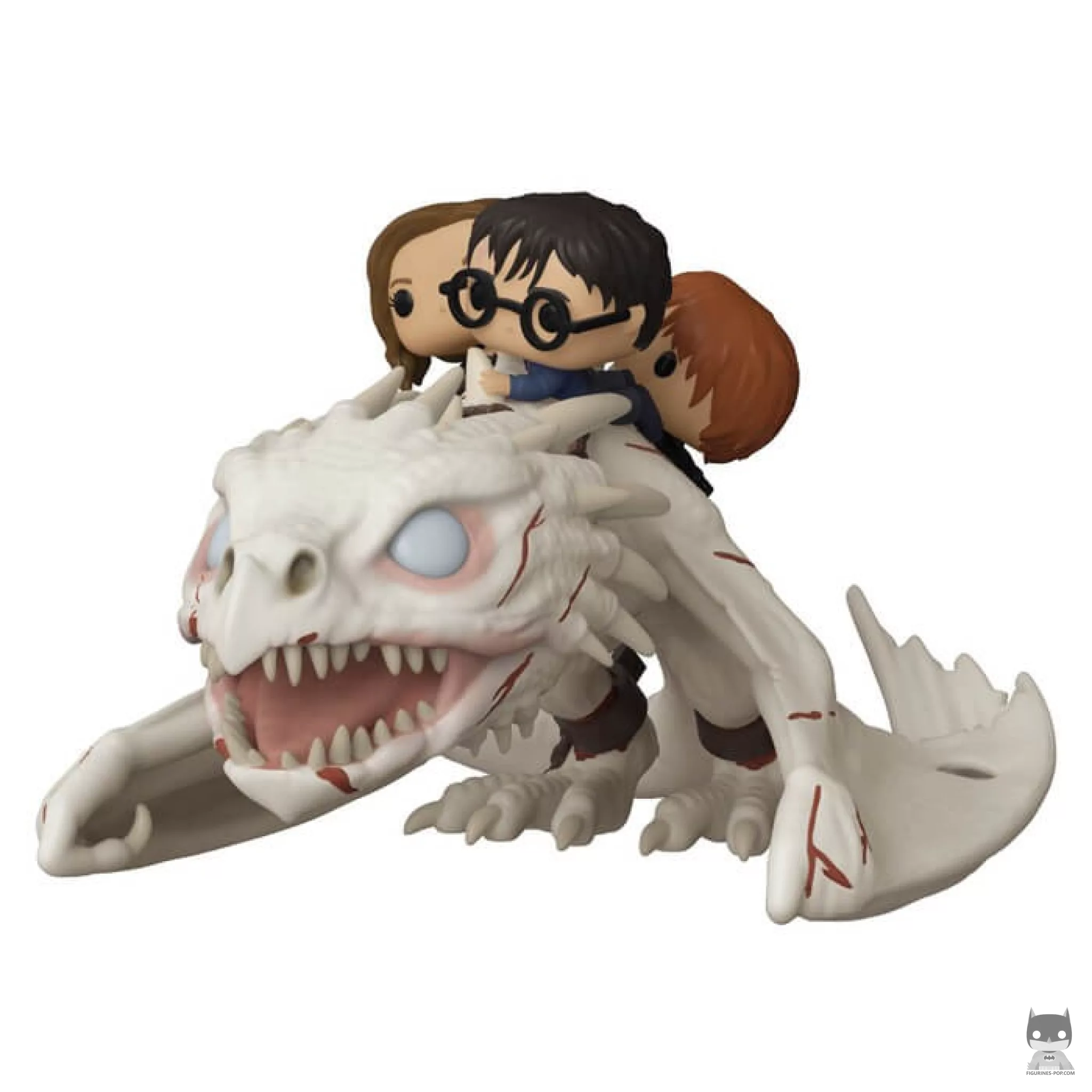 Figurine Funko POP Harry, Ron & Hermione sur le Dragon (Harry Potter)