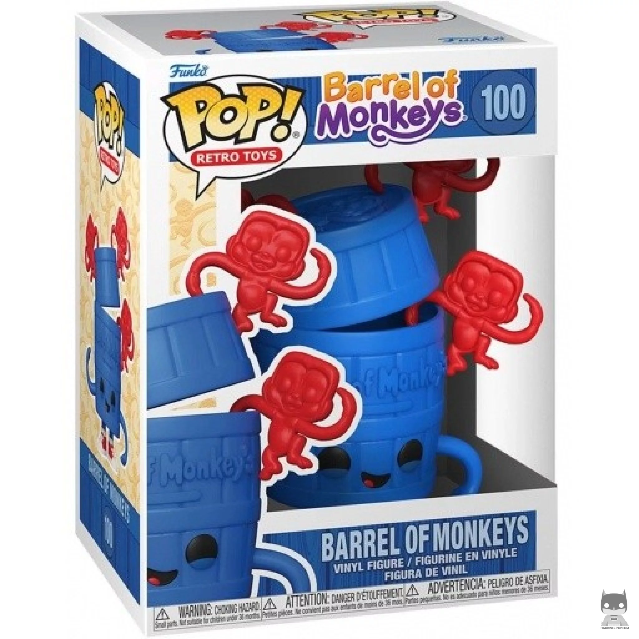 Figurine Funko POP Barrel of Monkeys avec boîte