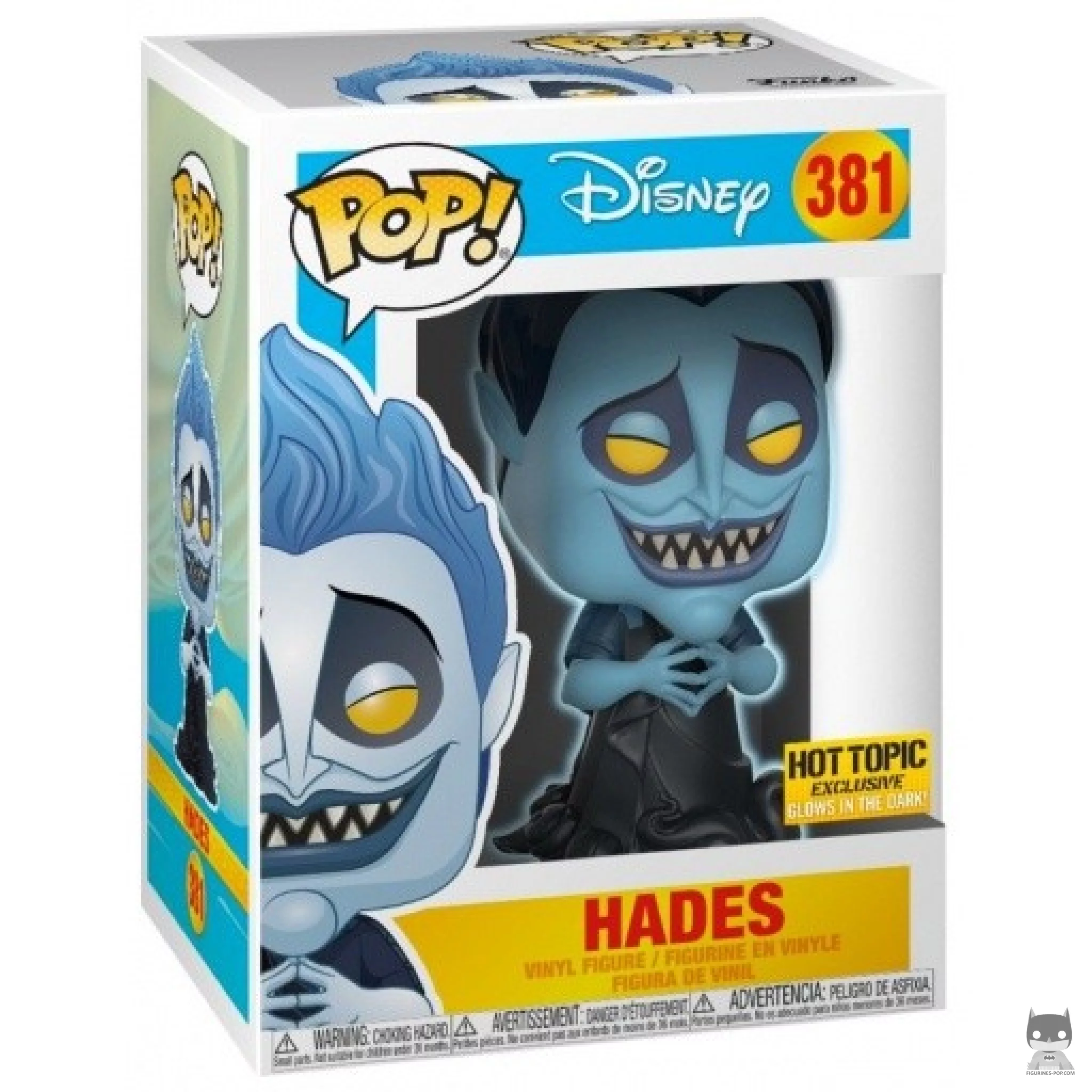 Figurine Funko POP Hadès (Glow) avec boîte