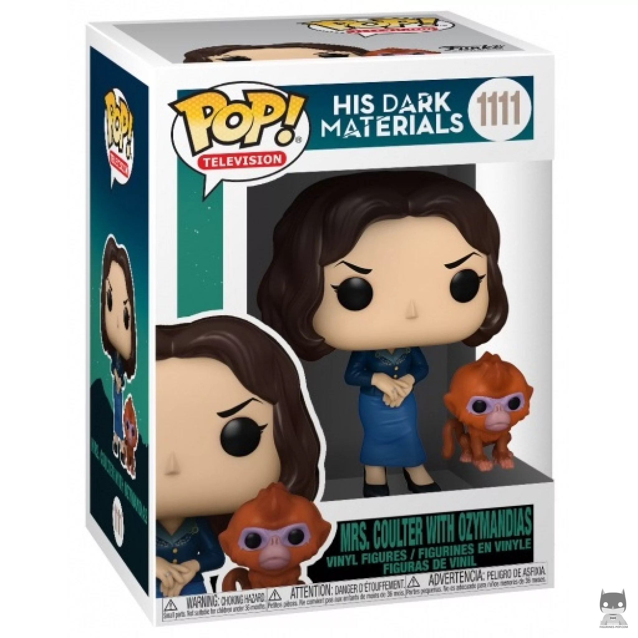 Figurine Funko POP Mrs. Coulter avec Daem avec boîte