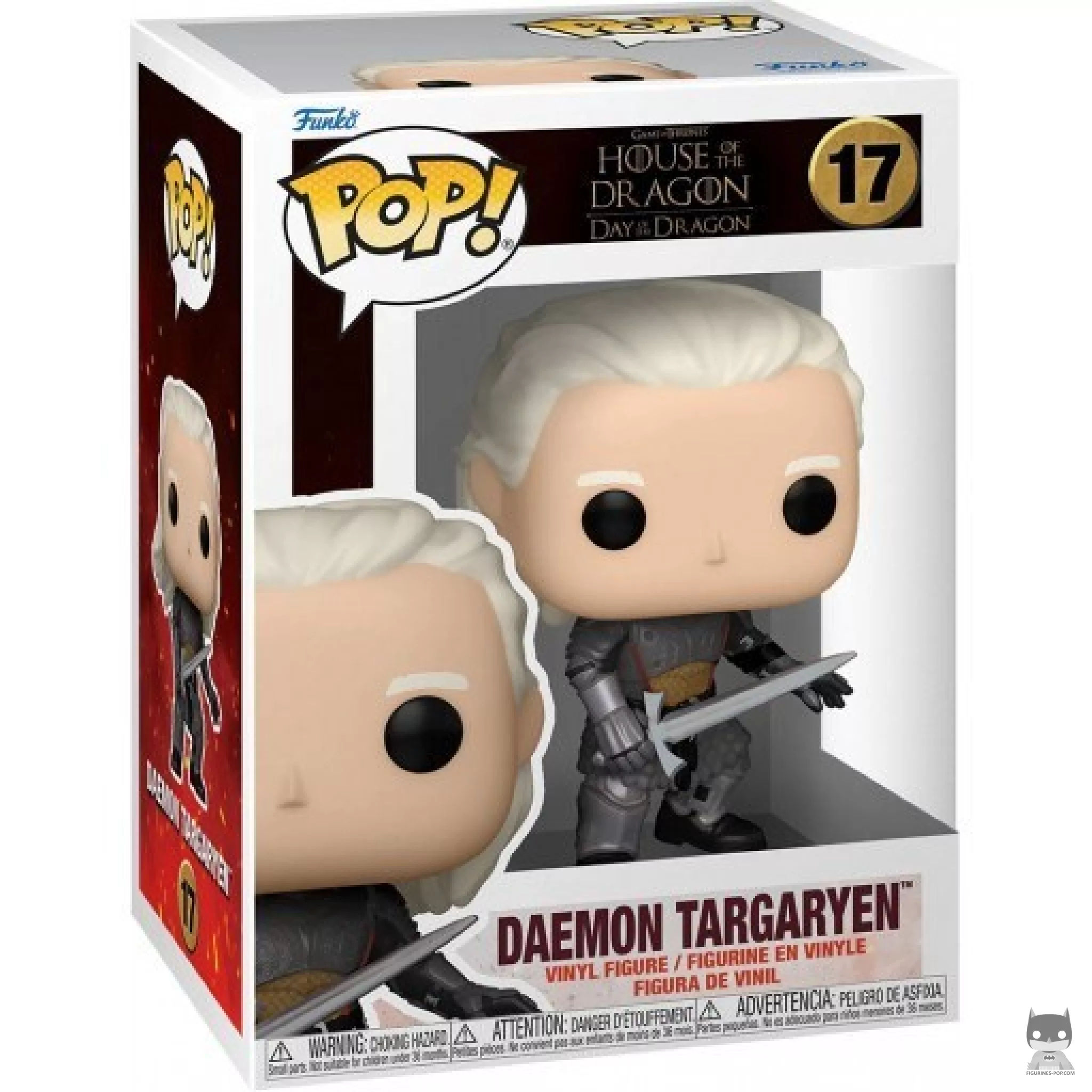 Figurine Funko POP Daemon Targaryen avec boîte