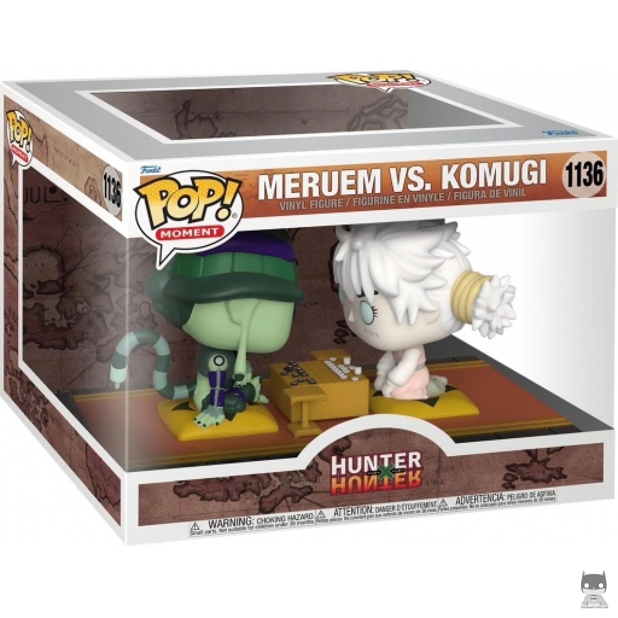 Figurine Funko POP Meruem vs Komugi avec boîte