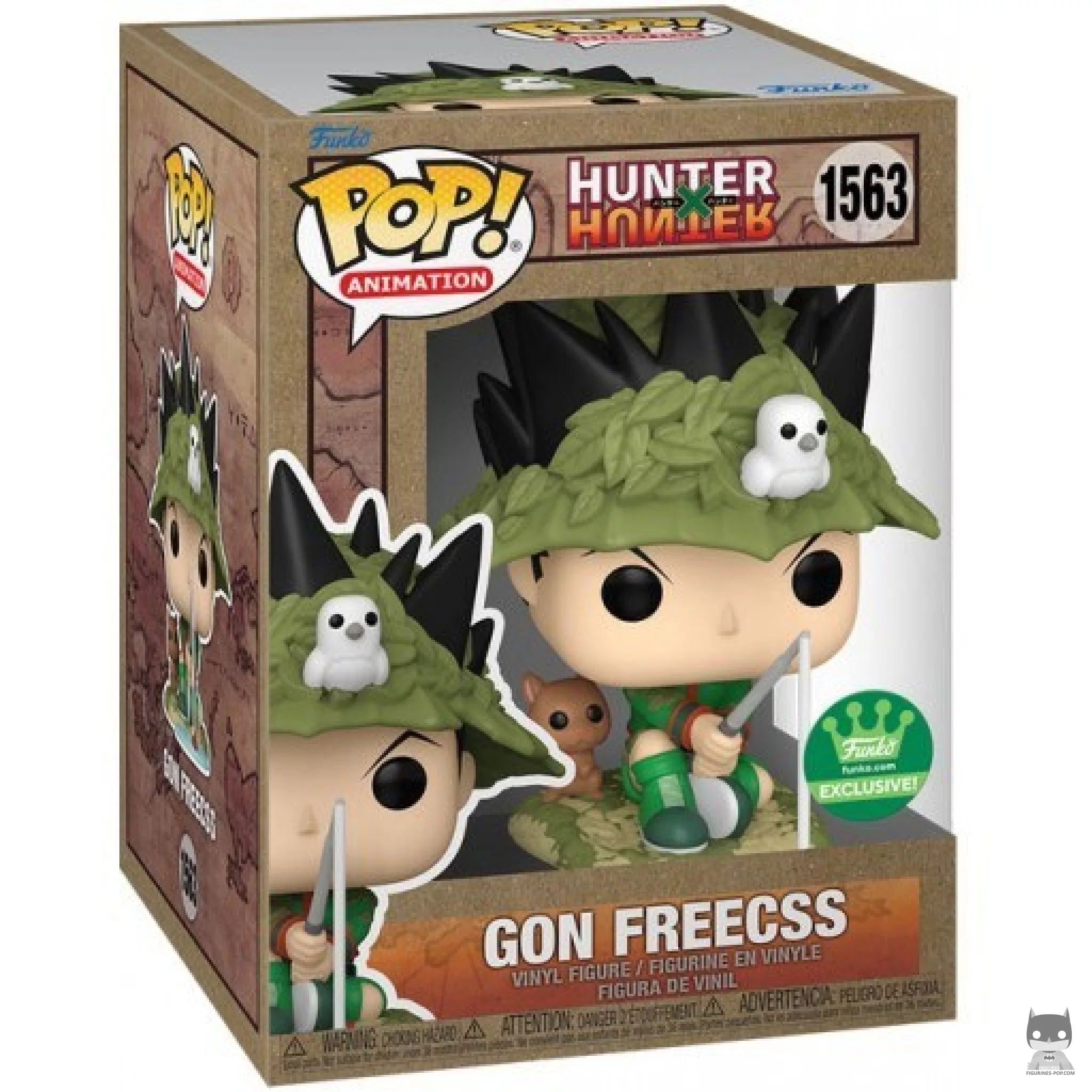 Figurine Funko POP Gon Freecs Pêche avec boîte