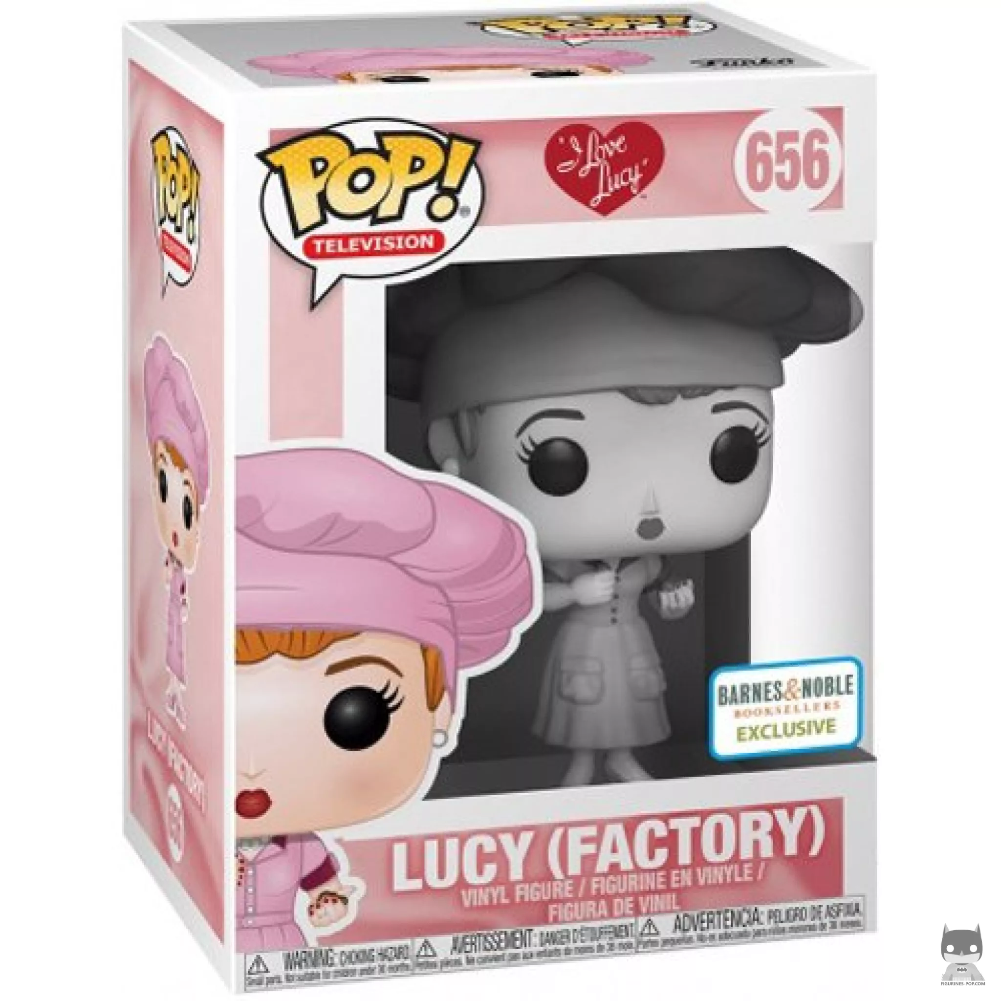 Figurine Funko POP Lucy Ricardo (Noir & Blanc) avec boîte