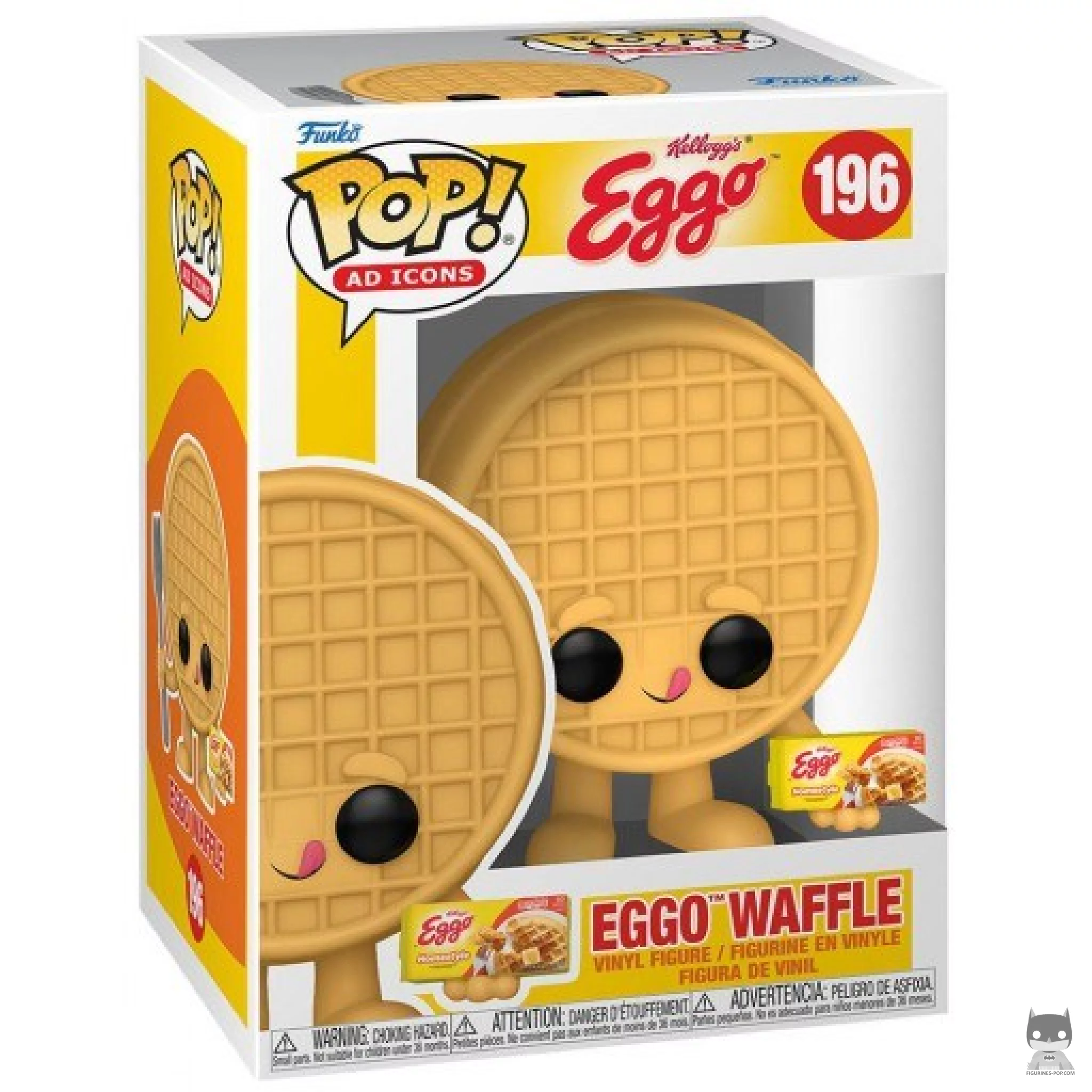Figurine Funko POP Gaufres Kellogg's Eggo avec boîte
