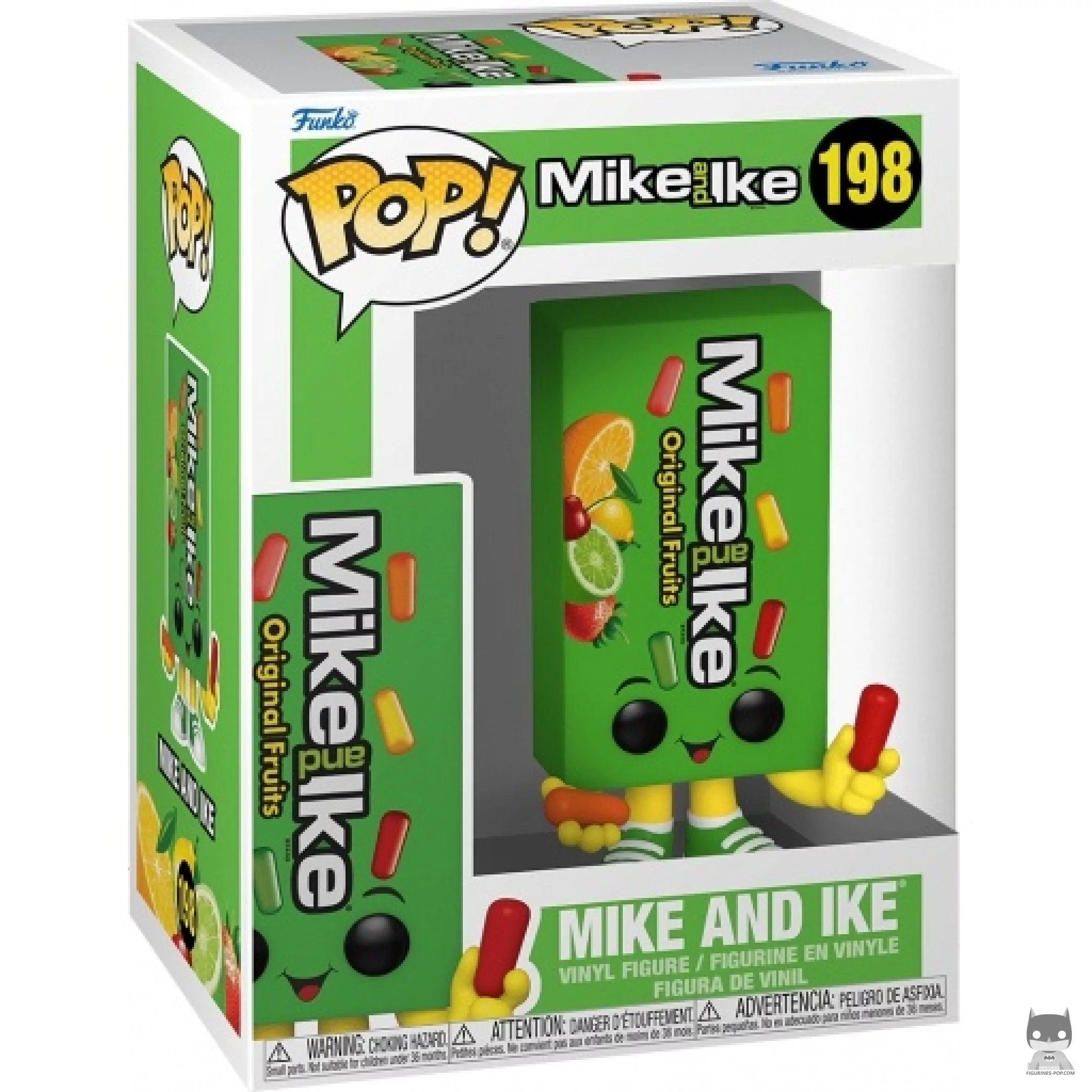 Figurine Funko POP Mike and Ike avec boîte