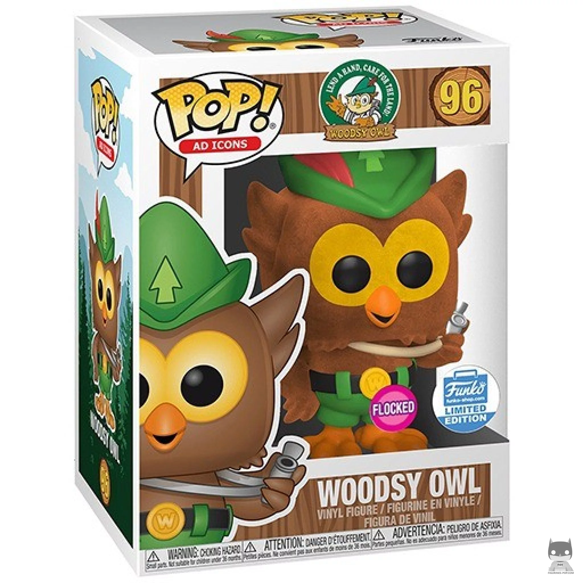 Figurine Funko POP Woodsy Owl avec boîte