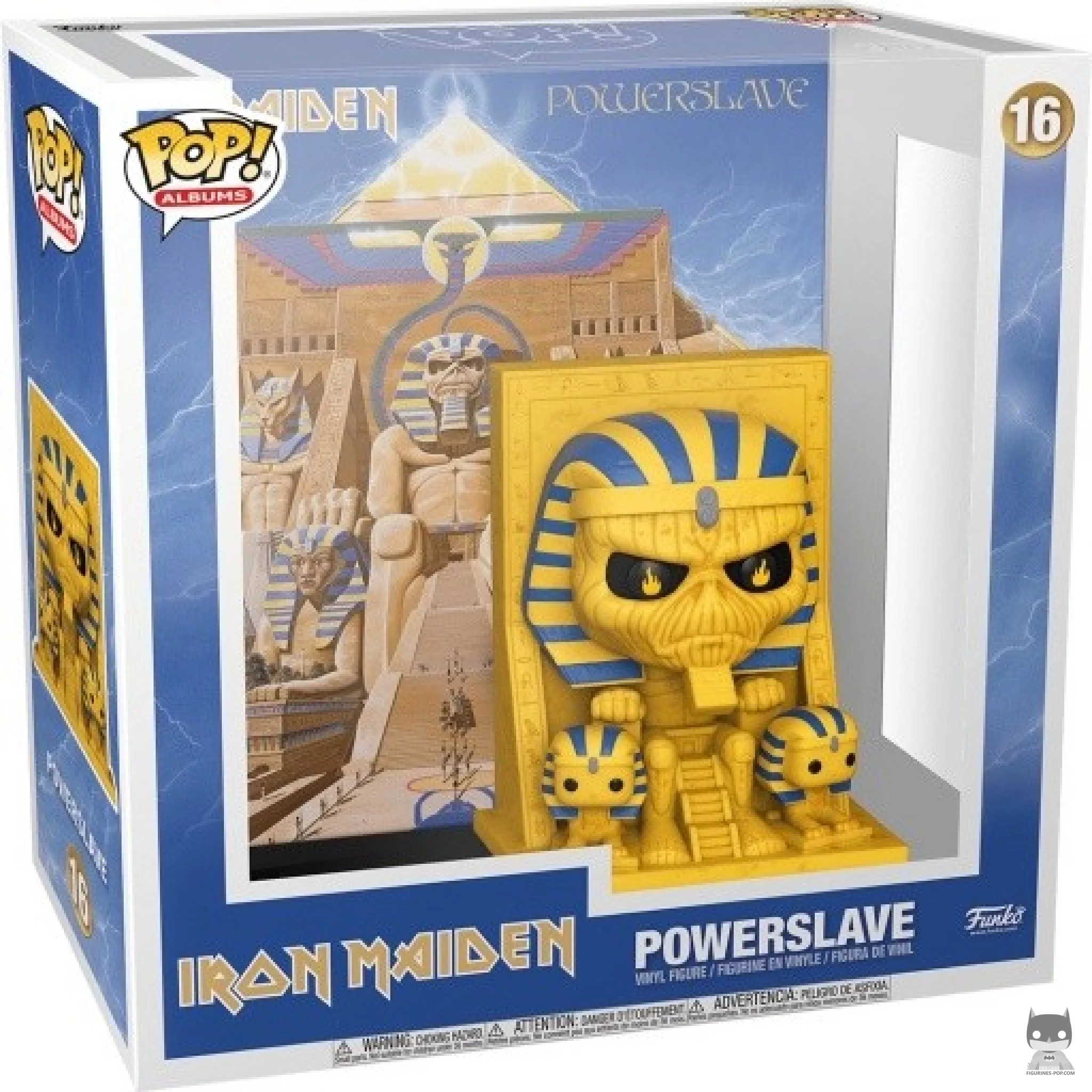Figurine Funko POP Iron Maiden : Powerslave avec boîte
