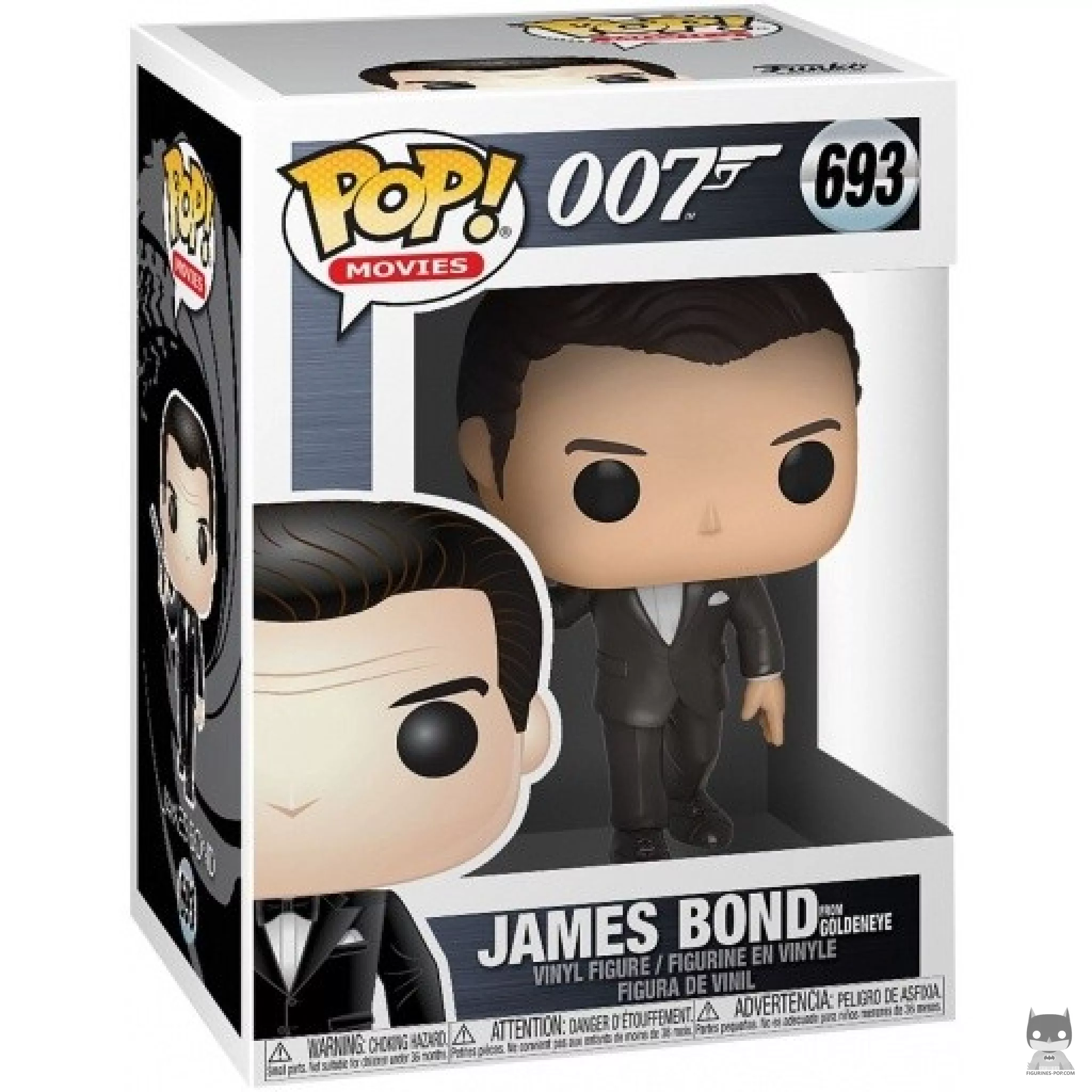 Figurine Funko POP James Bond (Goldeneye) avec boîte