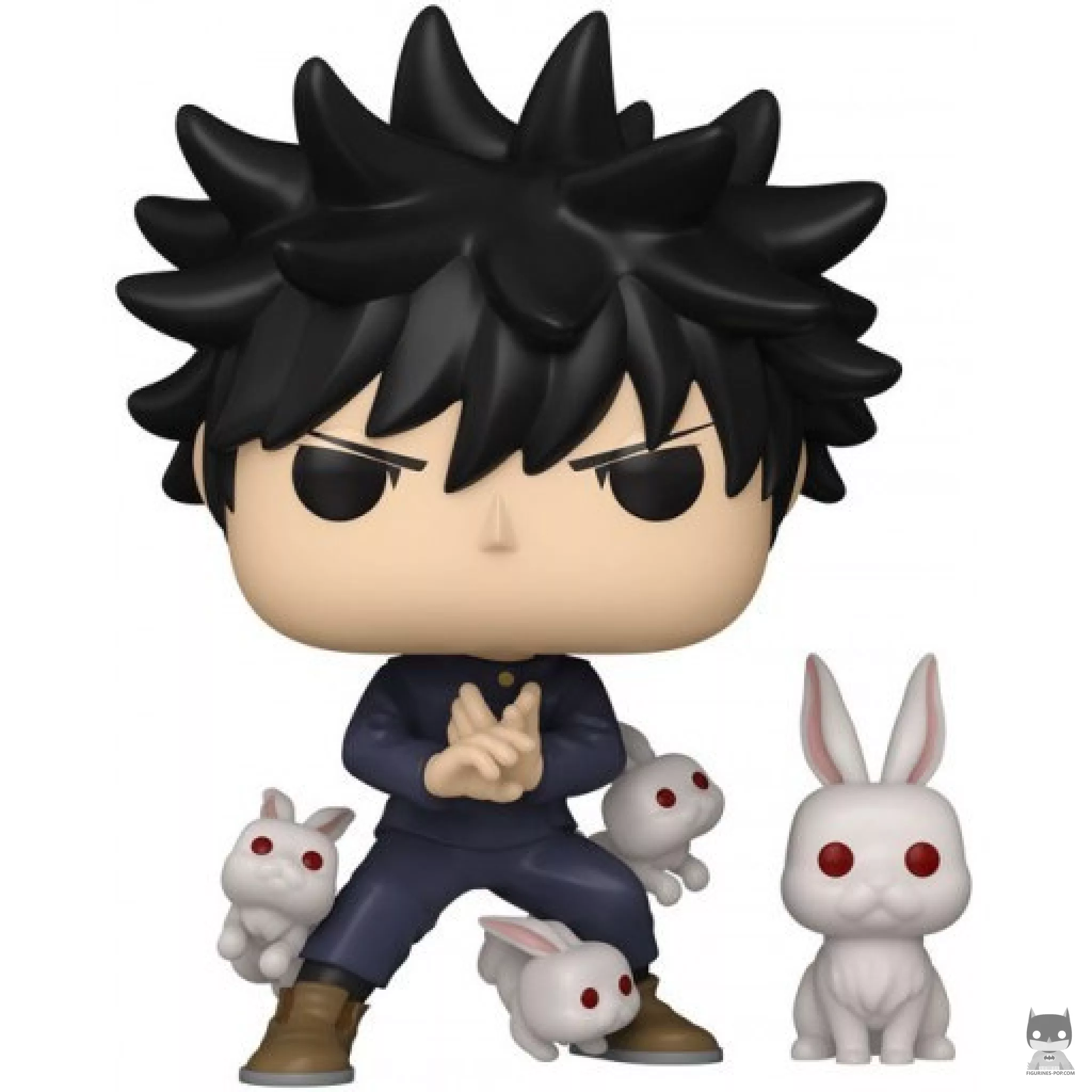 Figurine Funko POP Megumi Fushiguro avec Lapins (Jujutsu Kaisen)