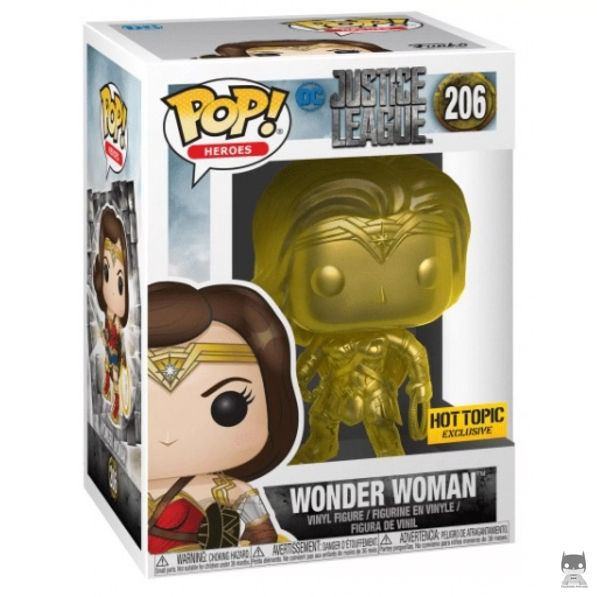 Figurine Funko POP Wonder Woman (Gold) avec boîte